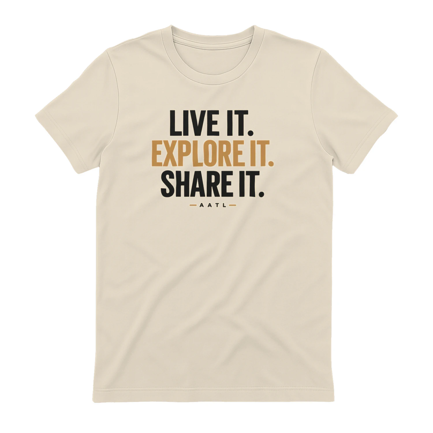Live It. Explore It. Share It. default product mockup