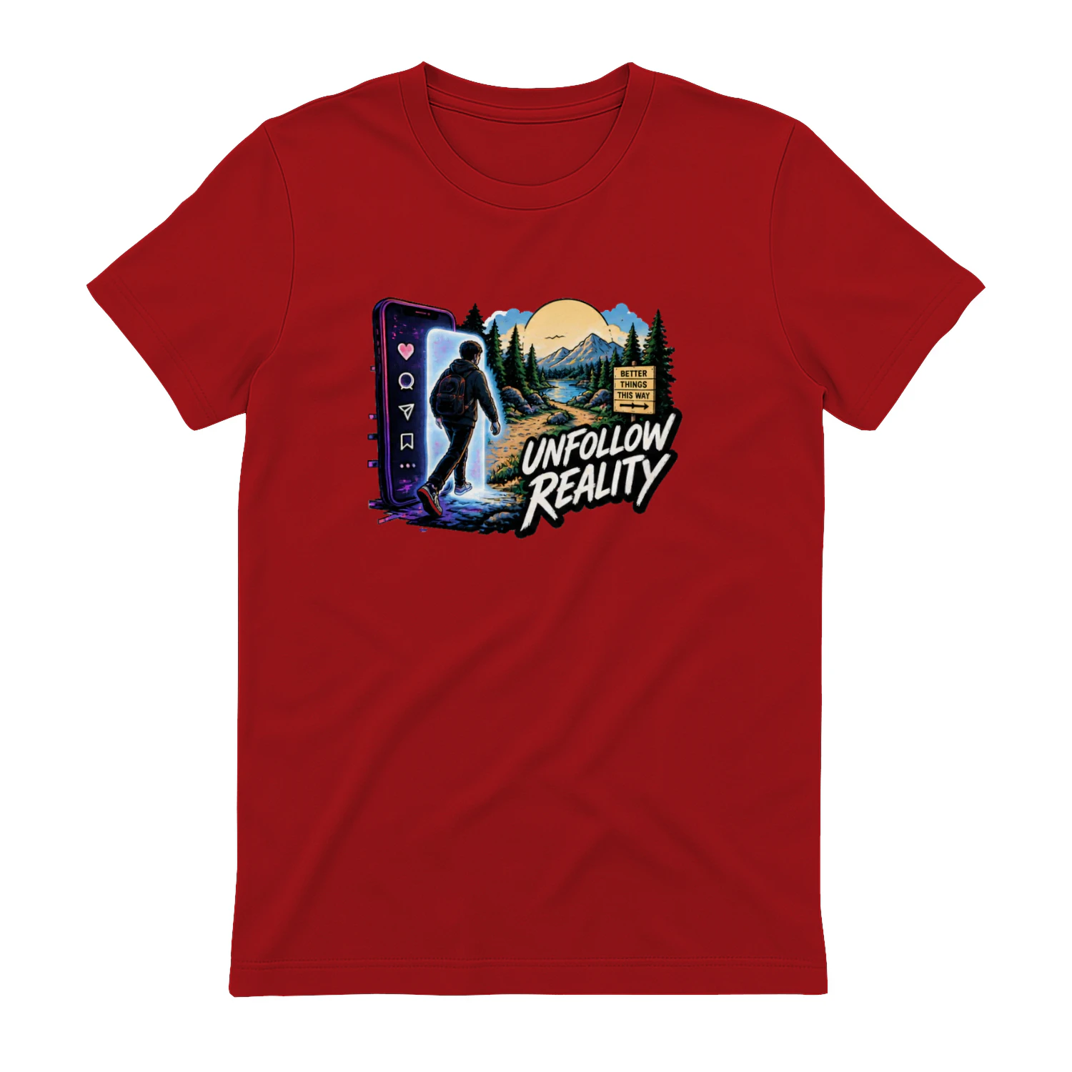 Unfollow Reality default product mockup