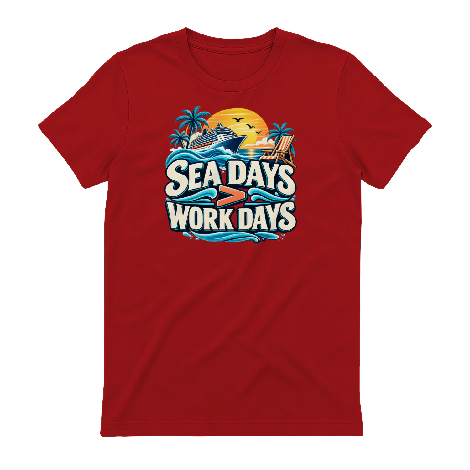 Sea Days > Work Days default product mockup
