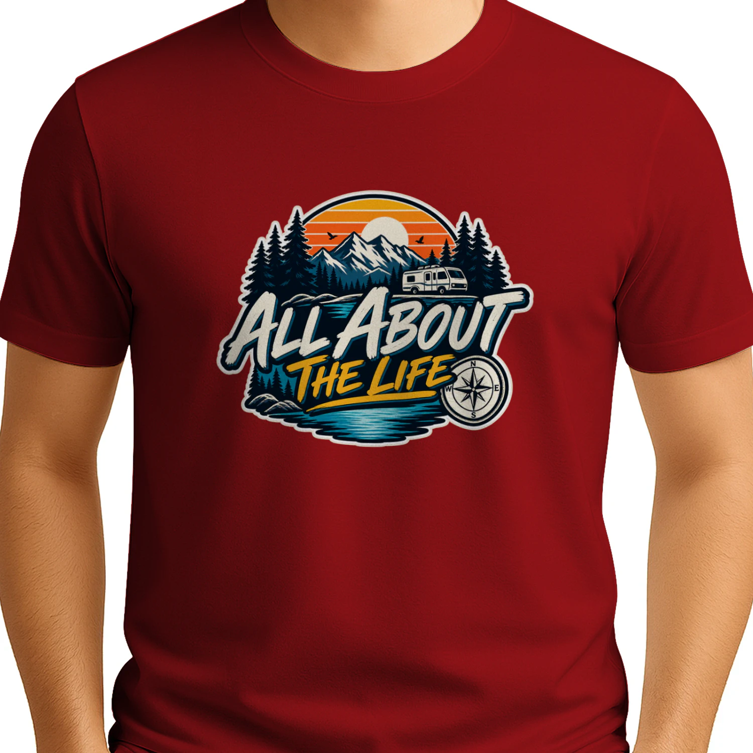 All About The Life Adventure RV Badge