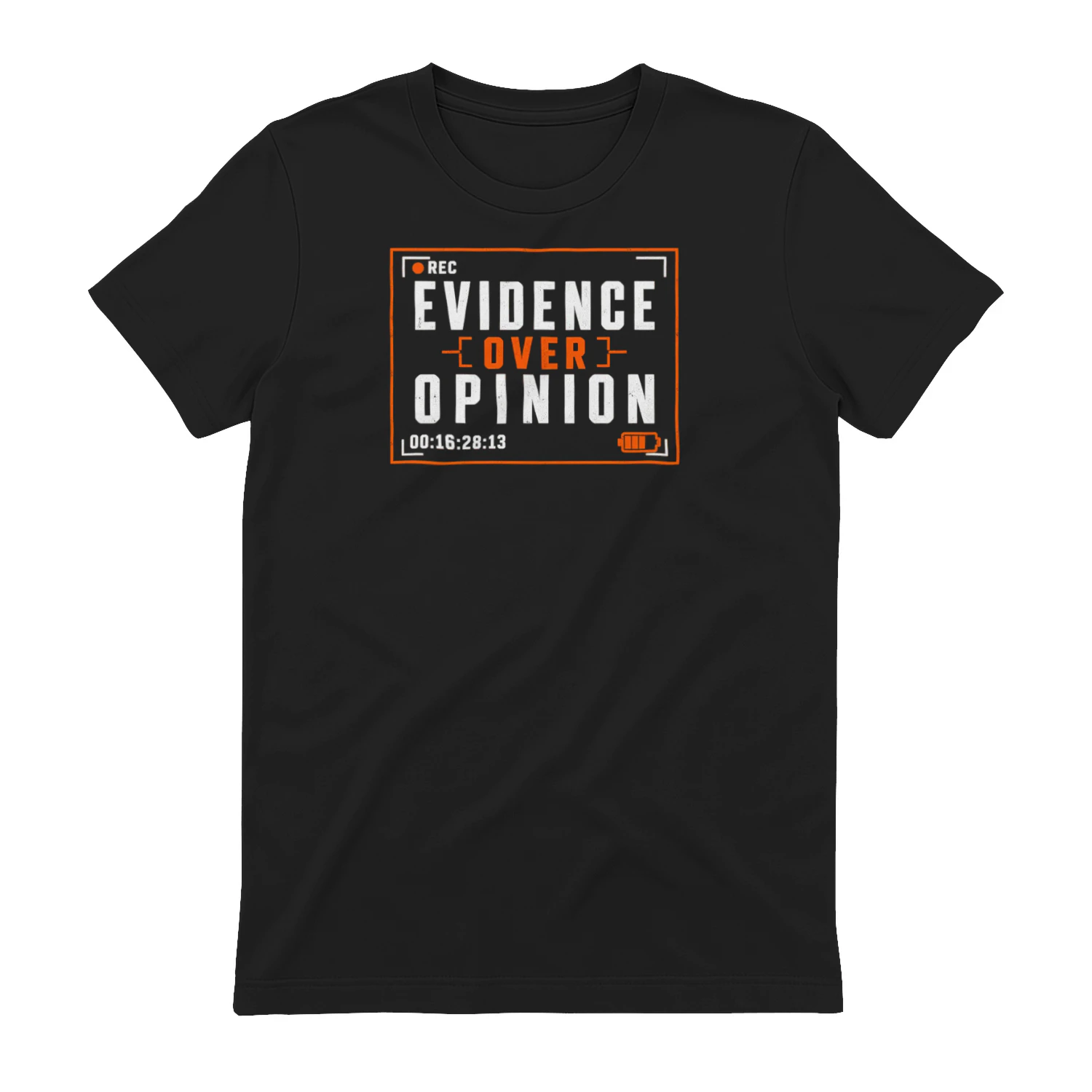 Evidence Over Opinion Recording Interface product mockup