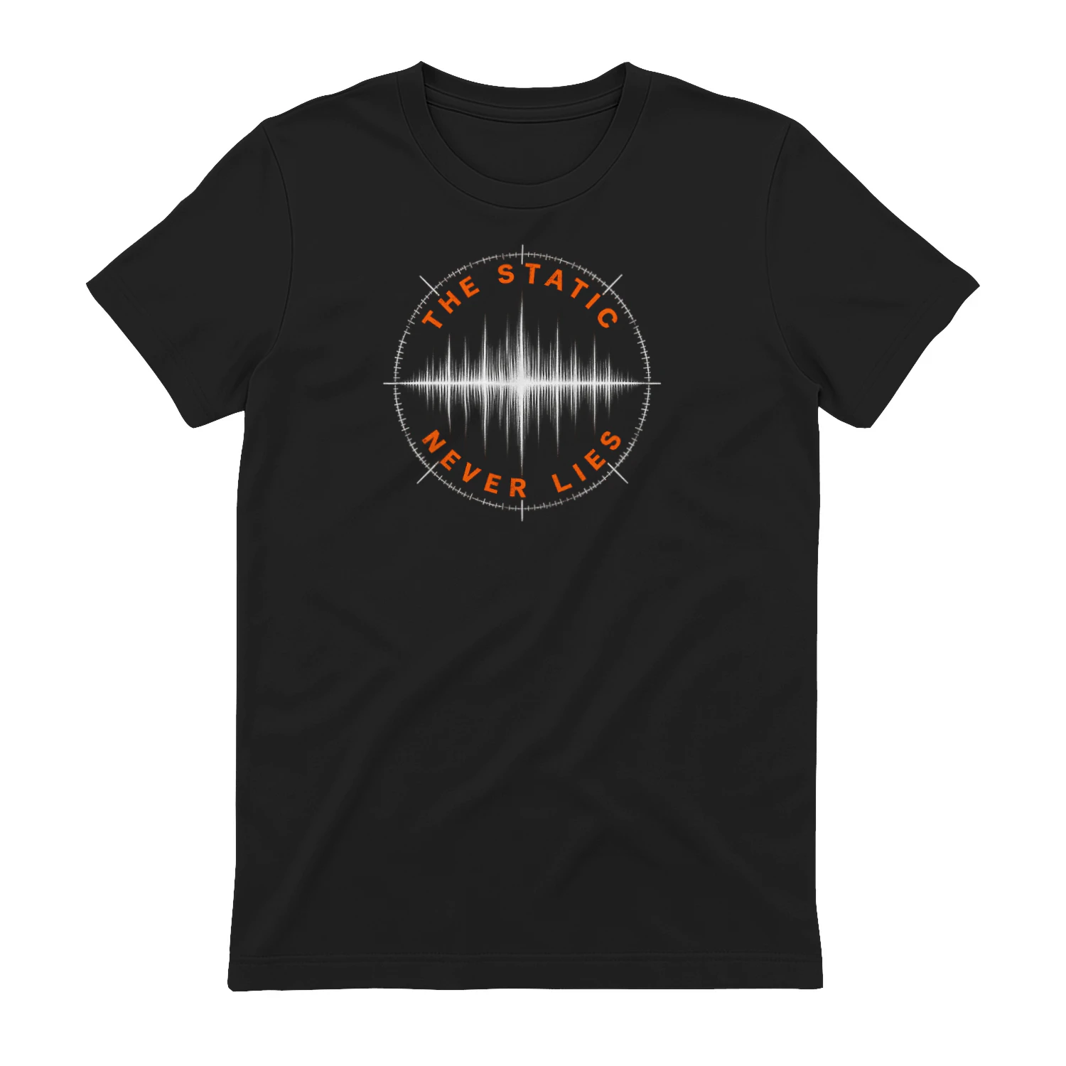 The Static Never Lies Circular Waveform default product mockup