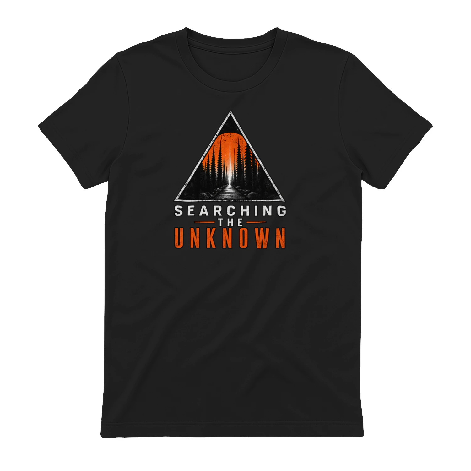 Searching the Unknown Forest Triangle default product mockup