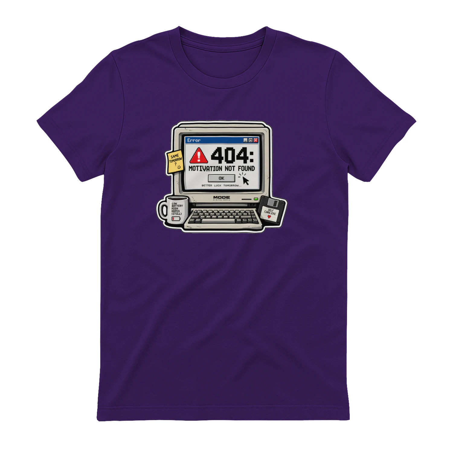 404: Motivation Not Found default product mockup