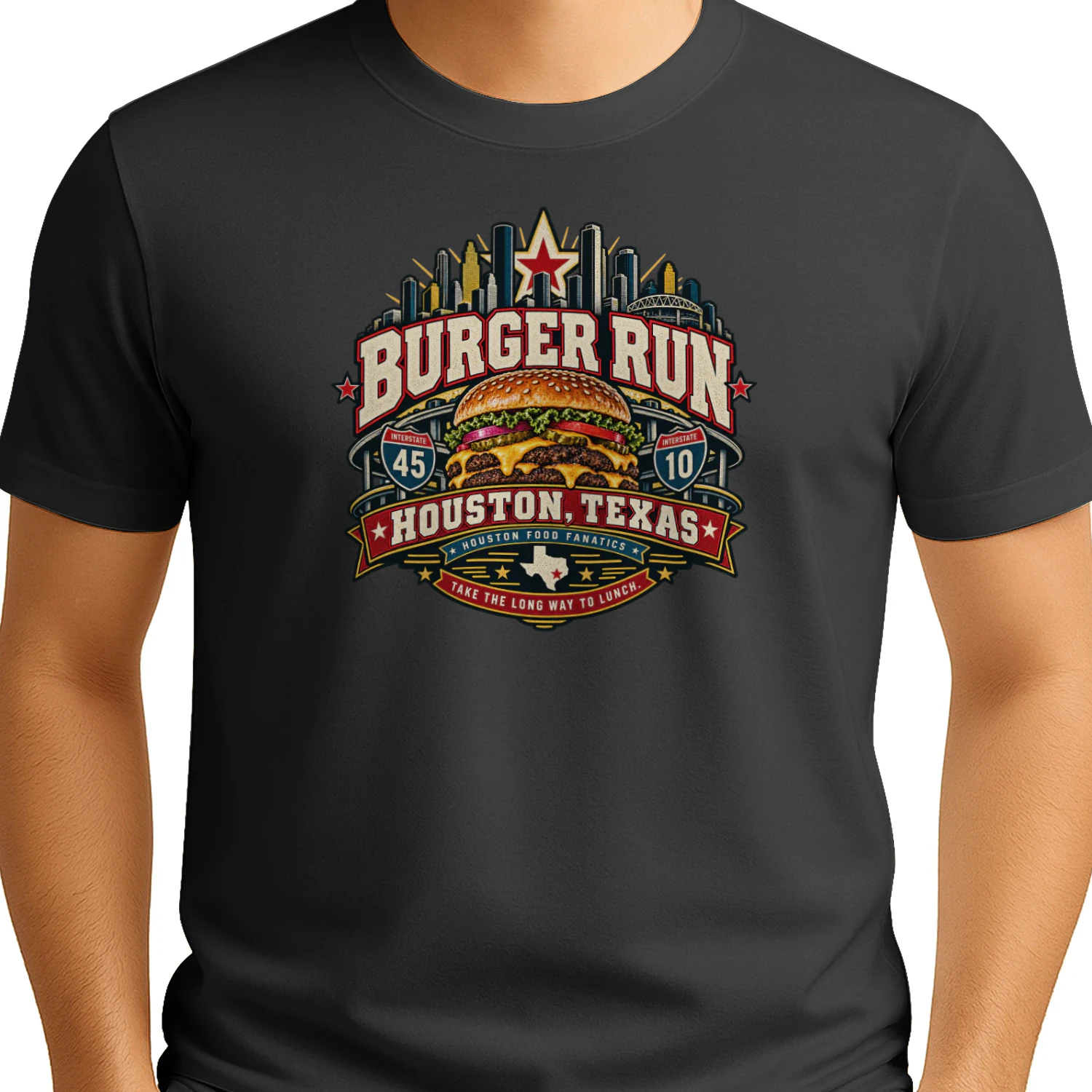 Burger Run Houston Texas
