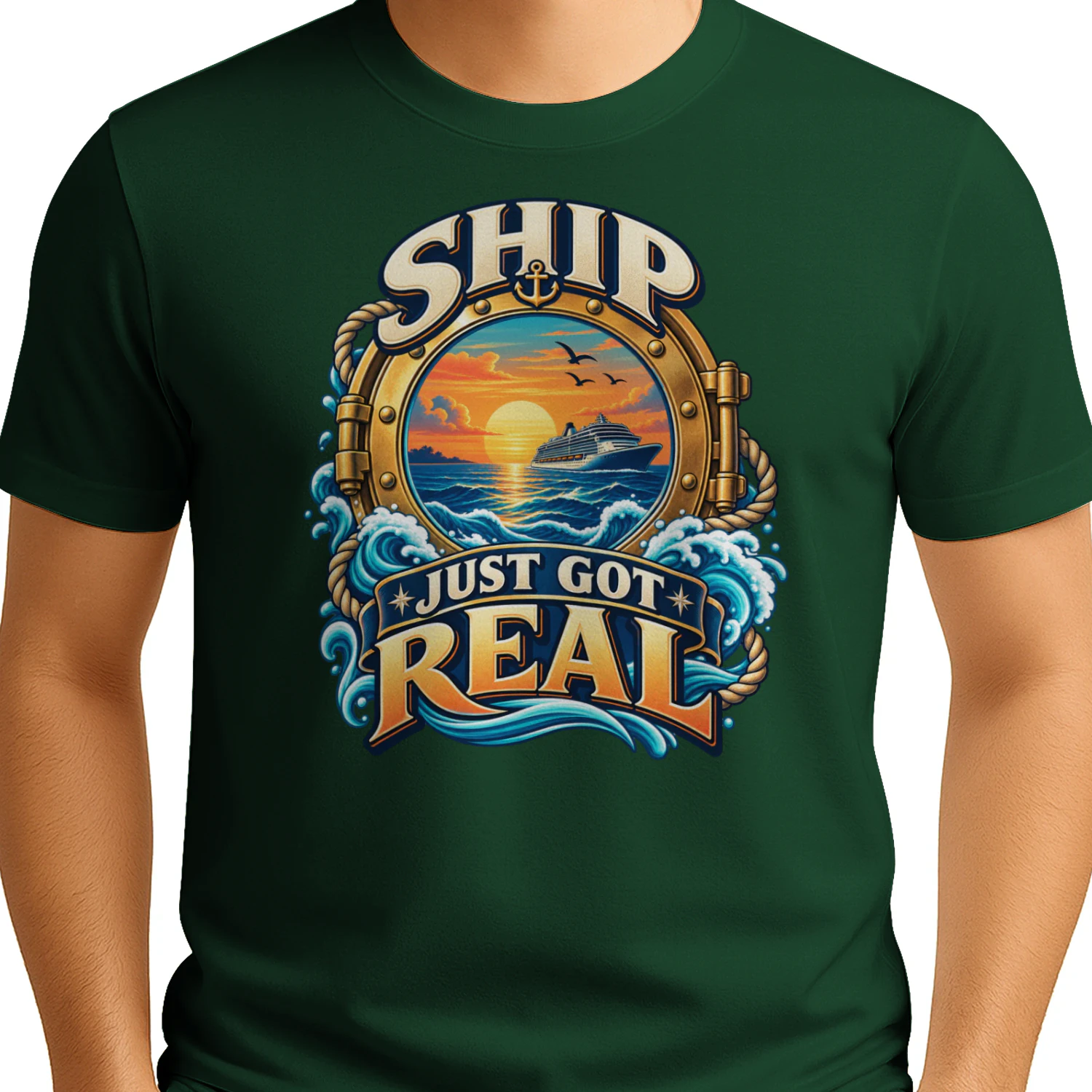 Ship Just Got Real Porthole
