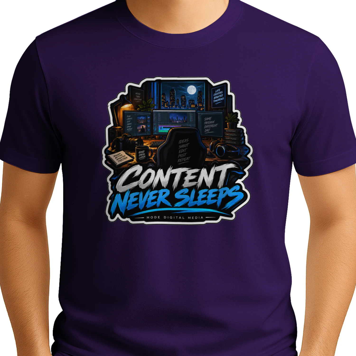 Content Never Sleeps