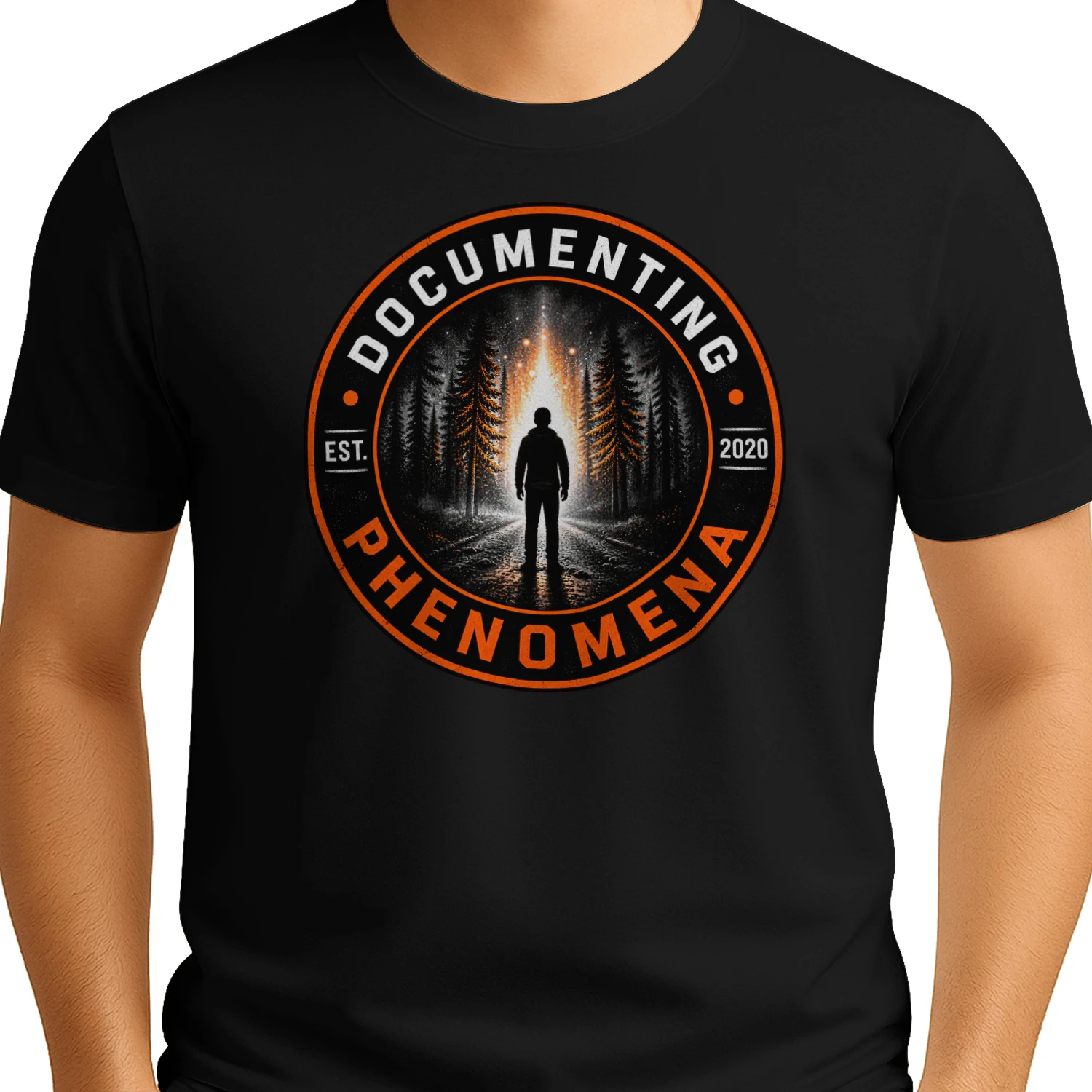 Documenting Phenomena Forest Figure Badge