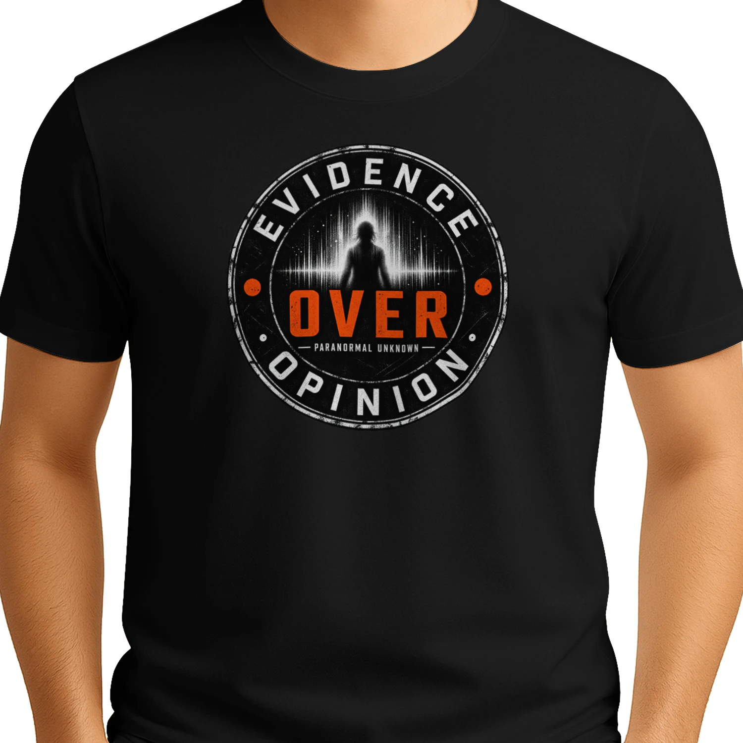 Evidence Over Opinion Apparition Badge