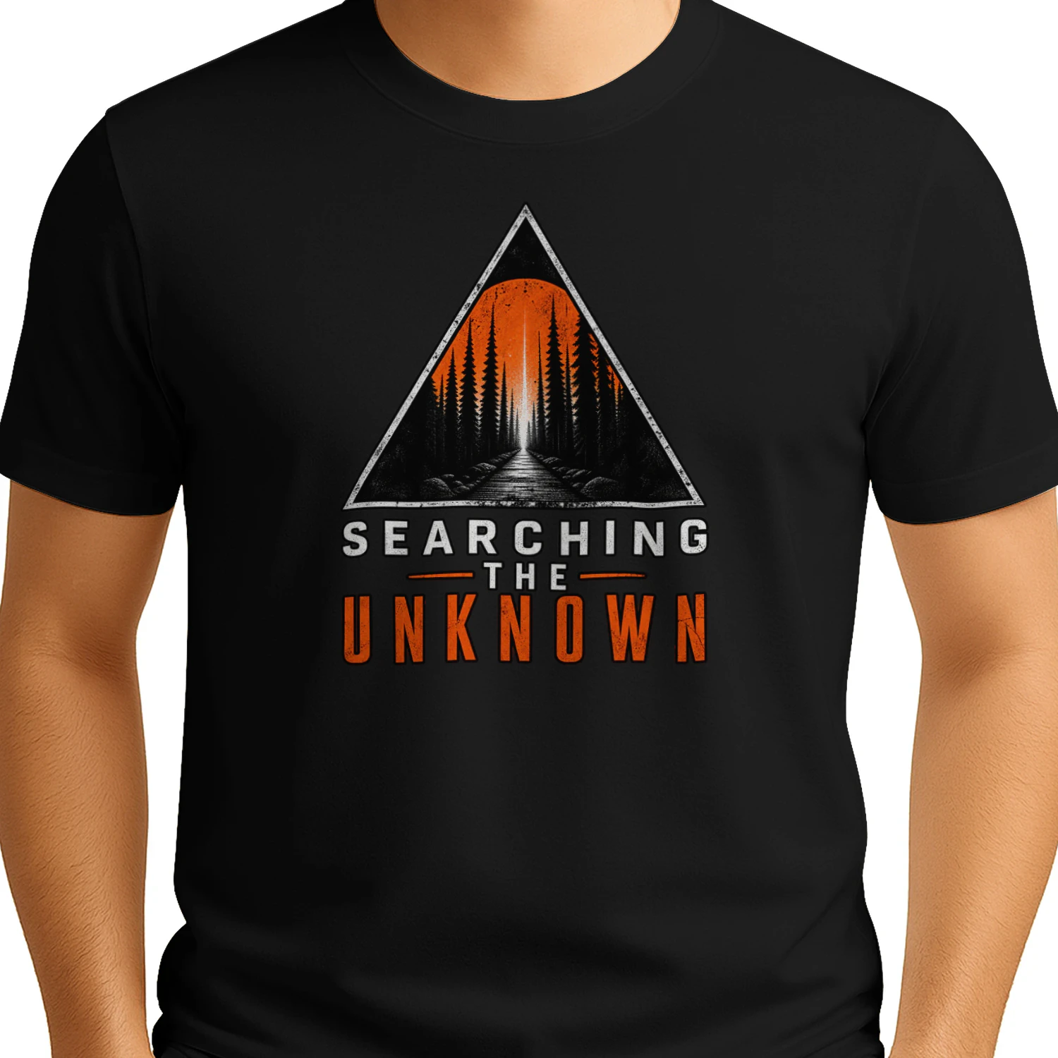 Searching the Unknown Forest Triangle