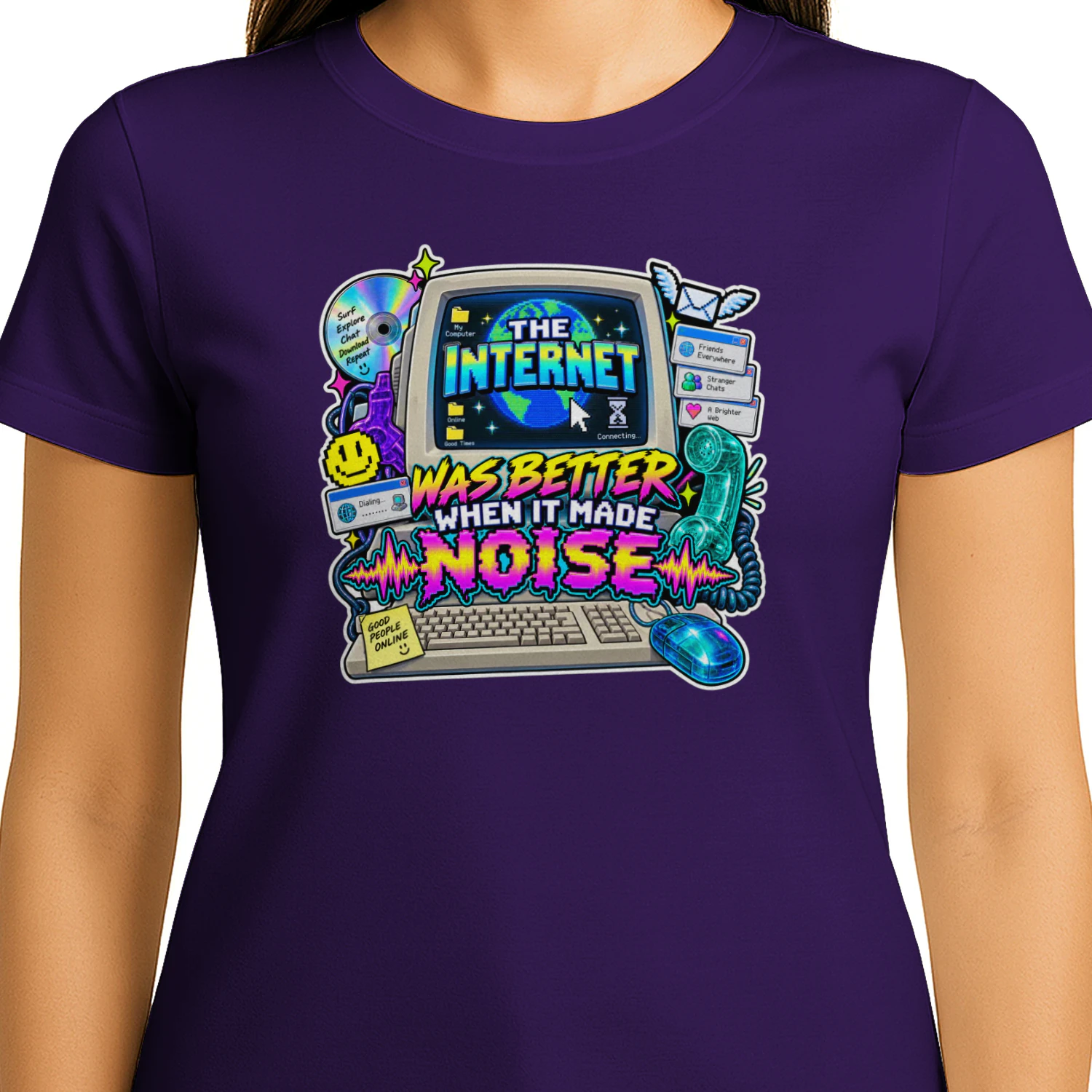 The Internet Was Better When It Made Noise