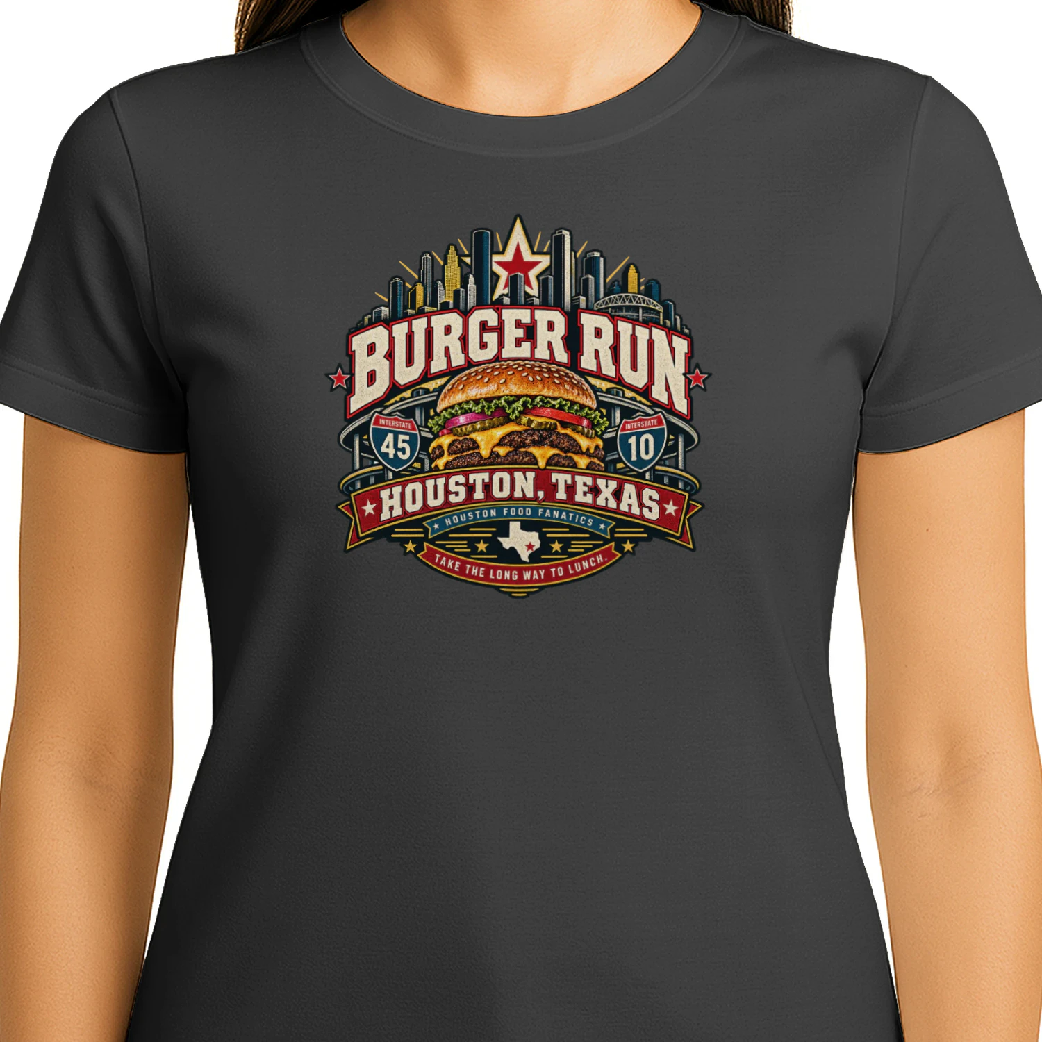 Burger Run Houston Texas