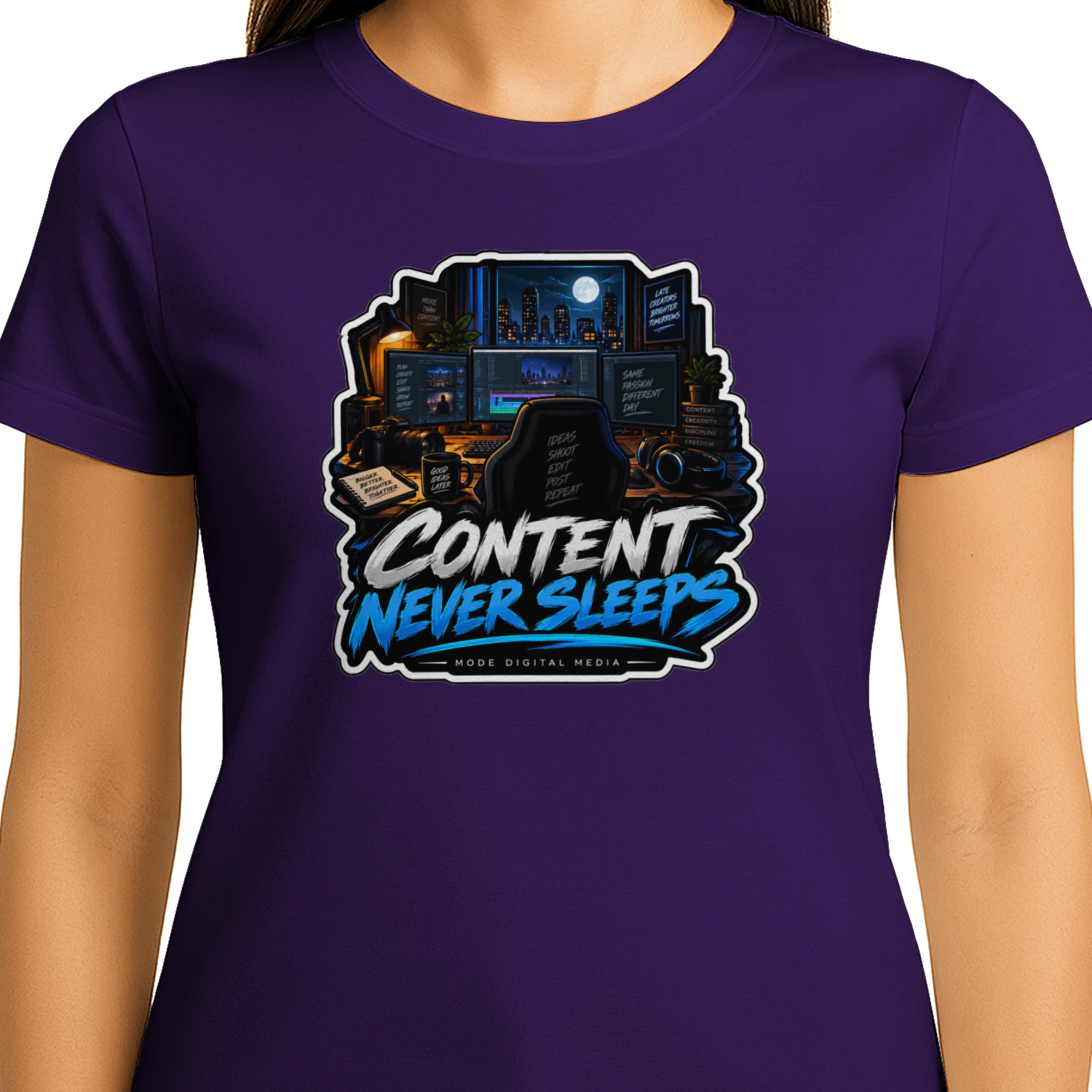 Content Never Sleeps