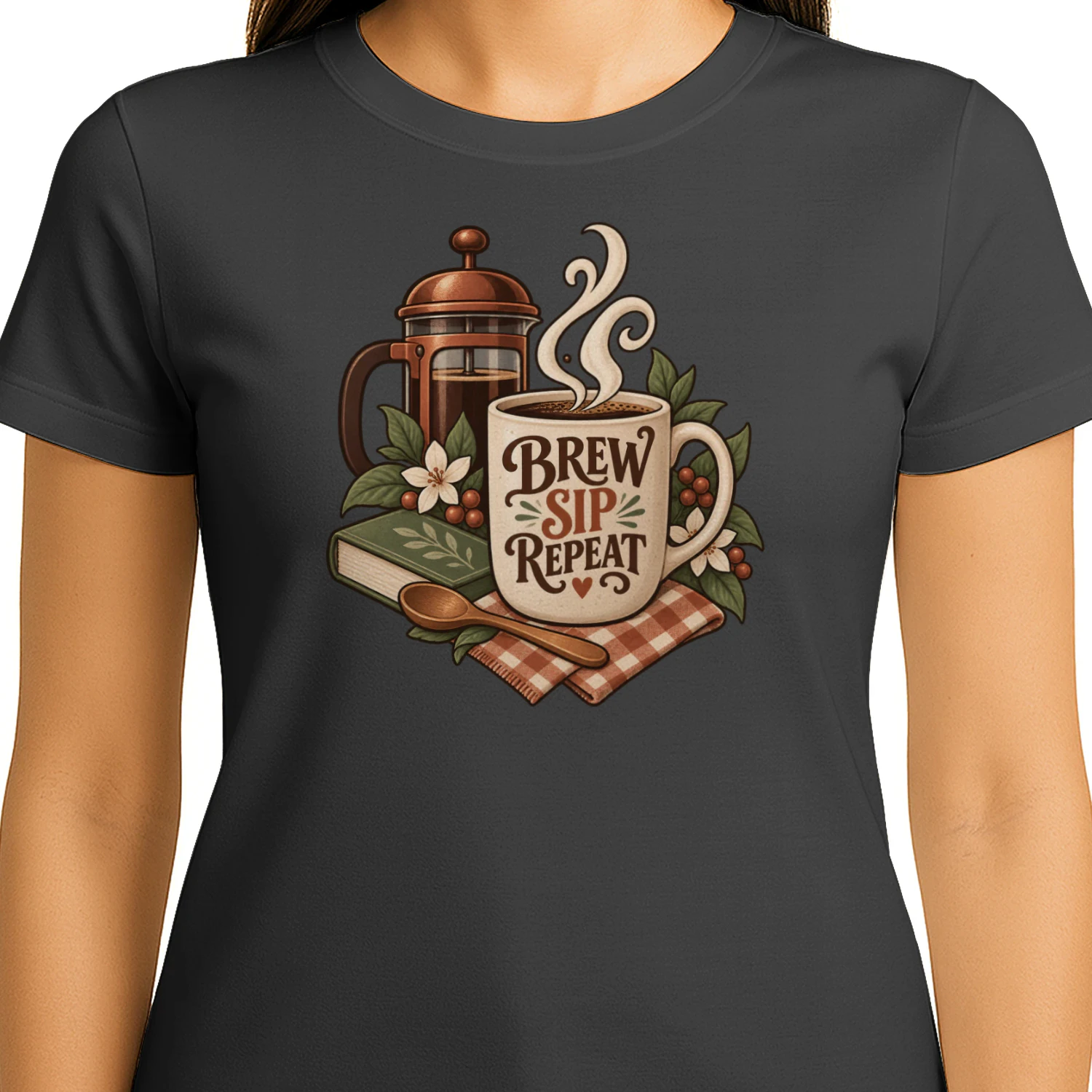 Brew Sip Repeat Good Days Start Here