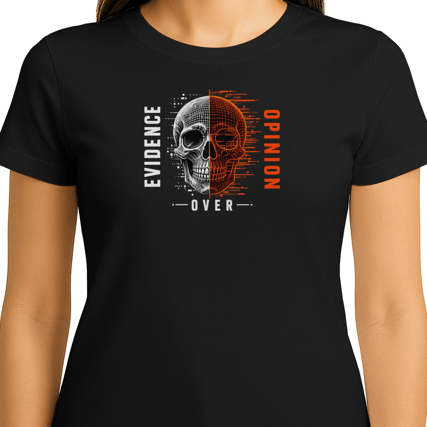 Evidence Over Opinion Split Skull