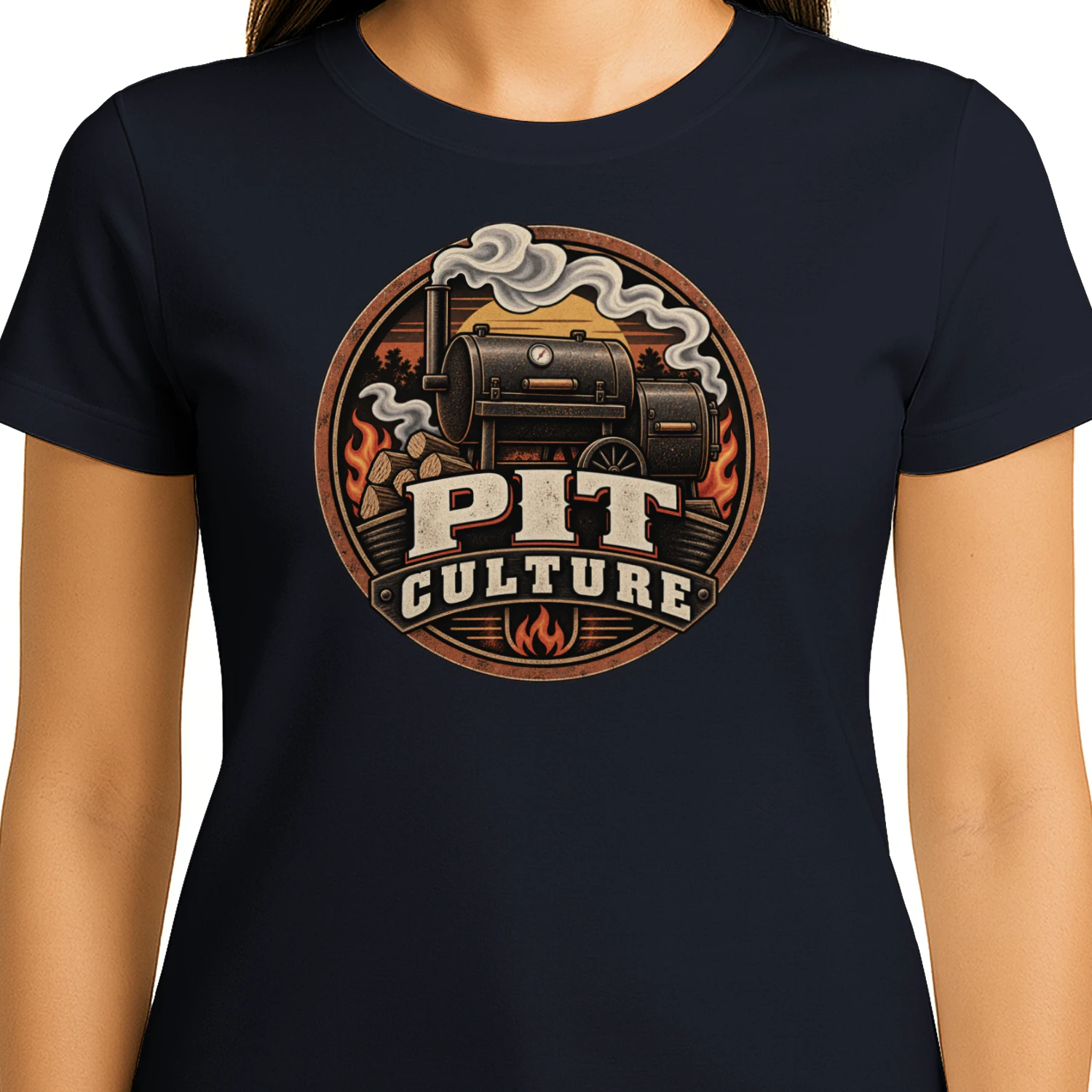 Pit Culture Smokehouse Badge