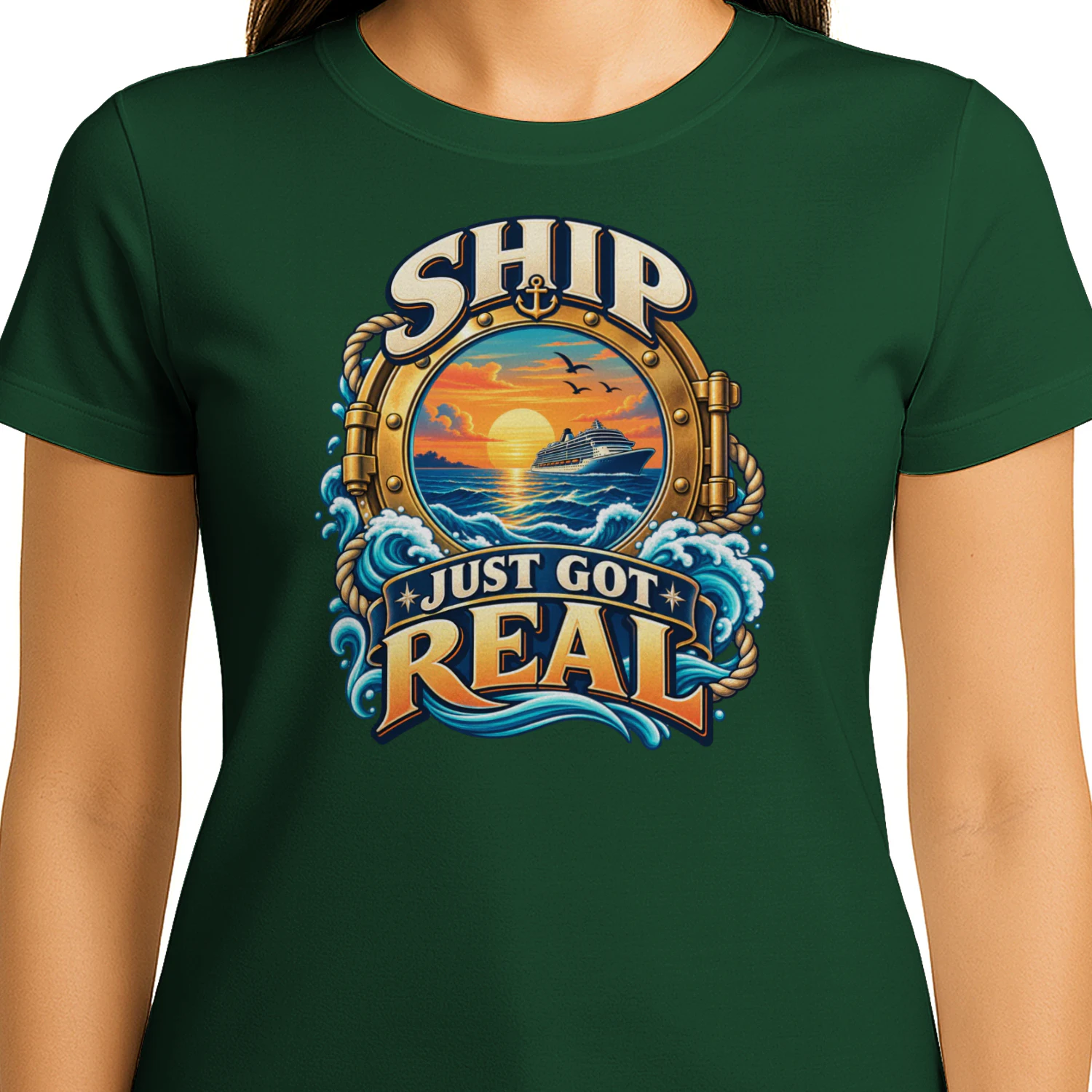 Ship Just Got Real Porthole