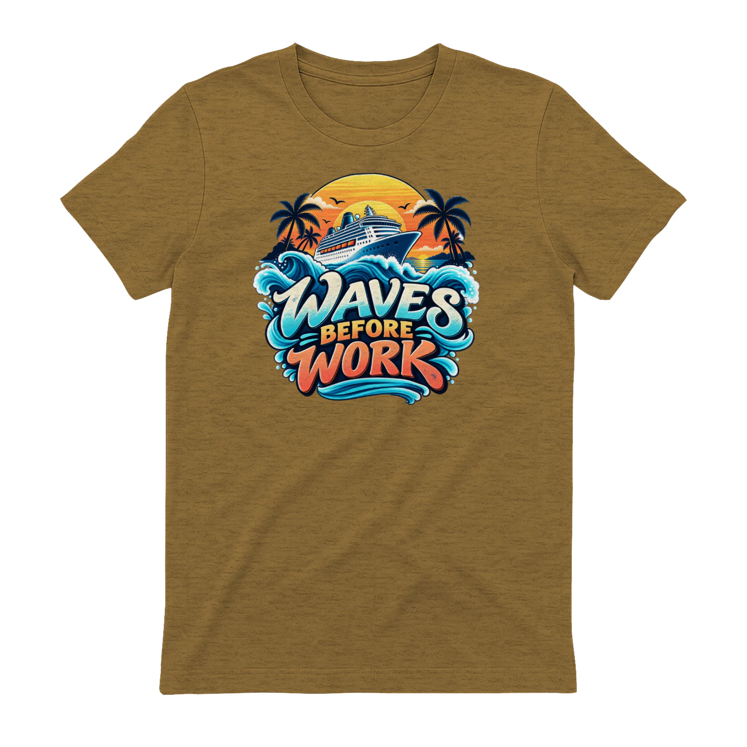 Waves Before Work default product mockup