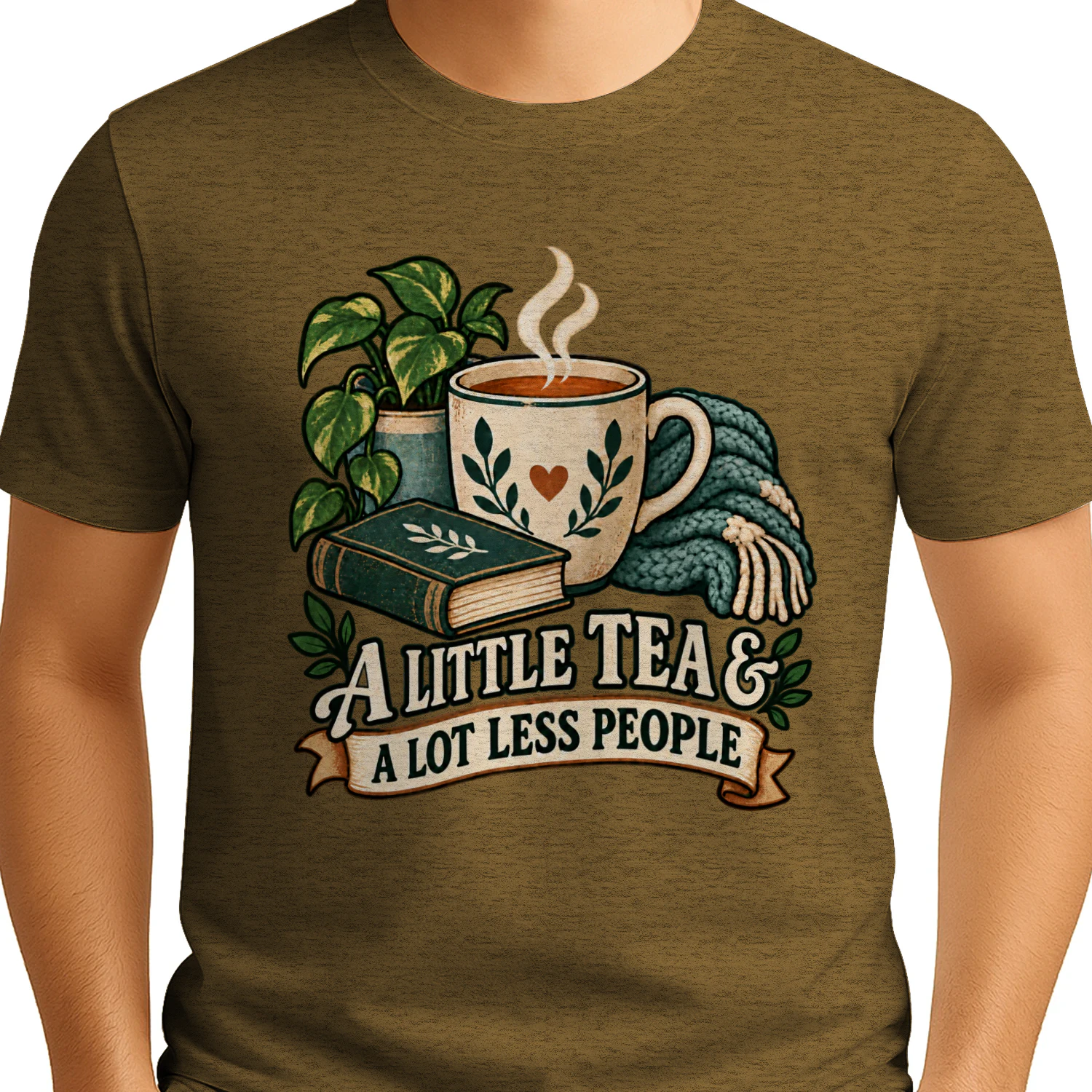 A Little Tea & A Lot Less People