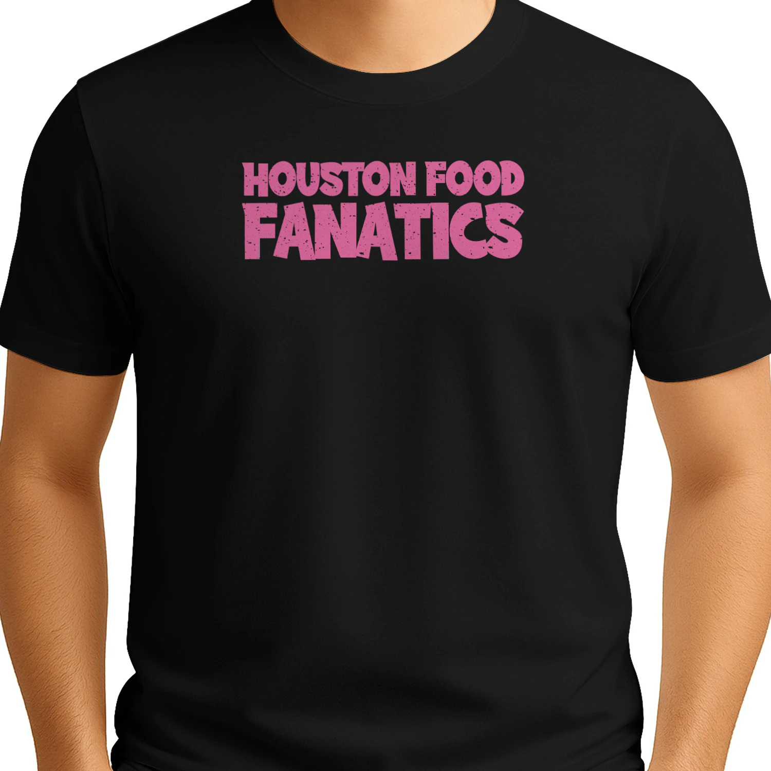 Houston Food Fanatics Classic Logo Pink