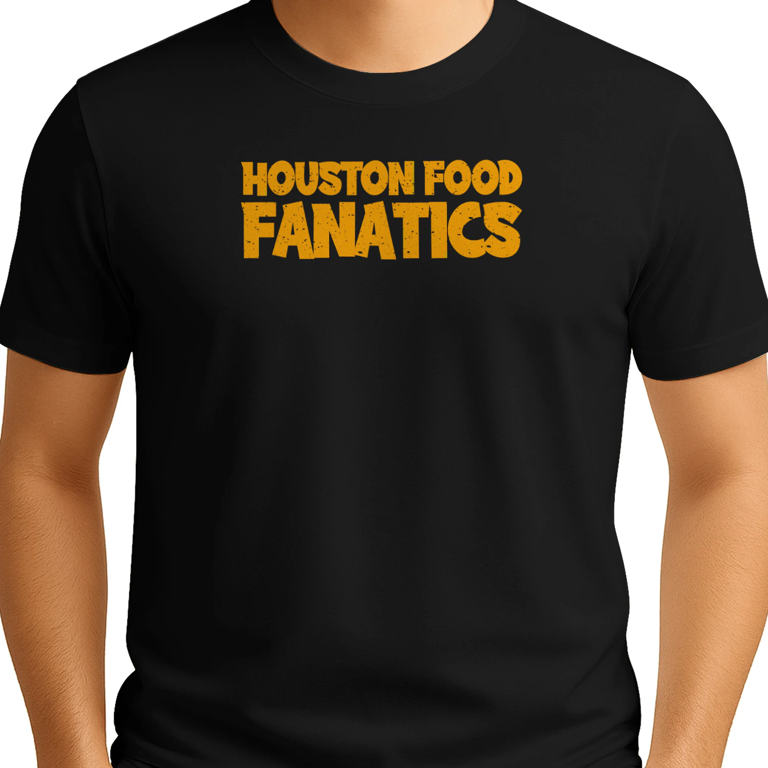 Houston Food Fanatics Classic Logo Orange