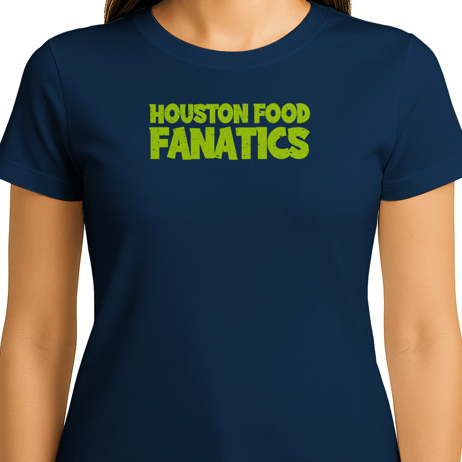 Houston Food Fanatics Classic Logo Green