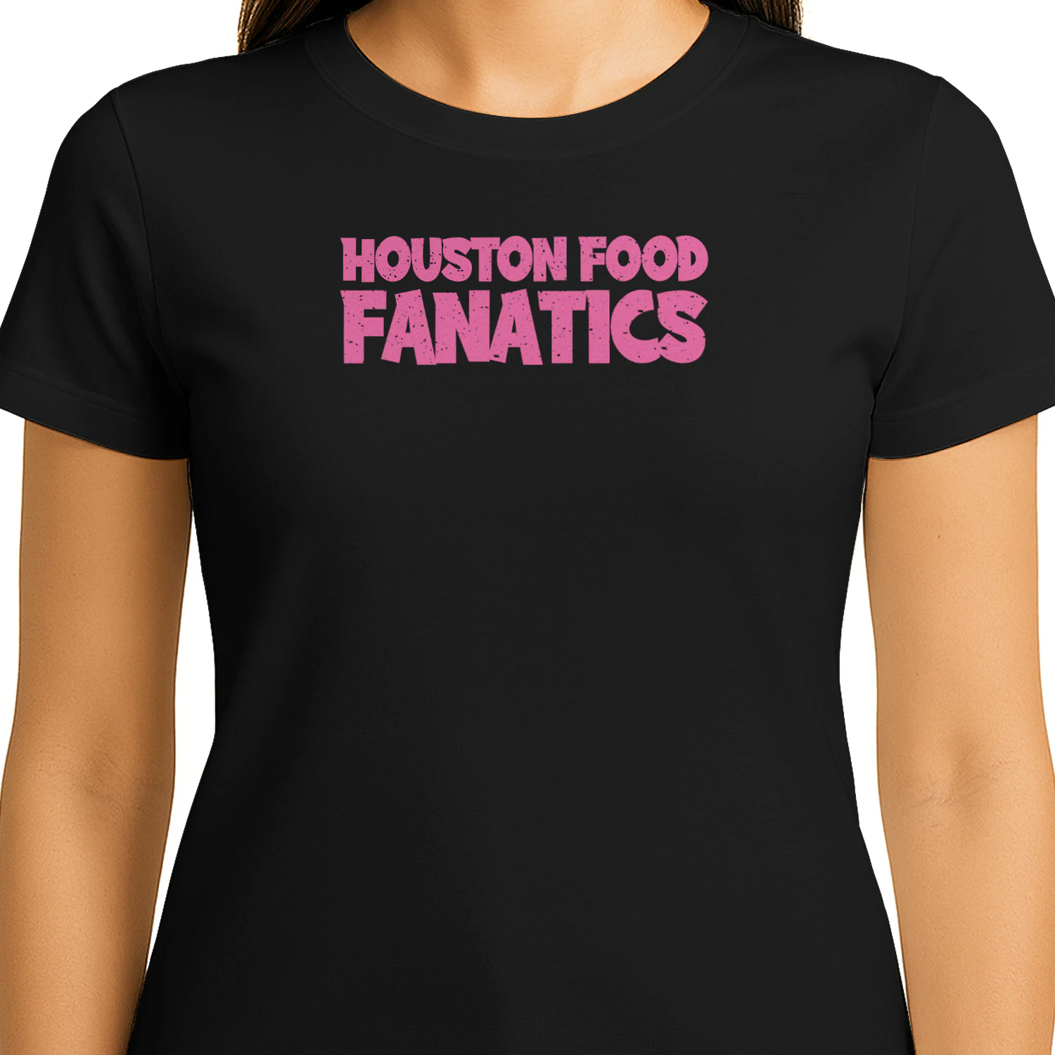 Houston Food Fanatics Classic Logo Pink