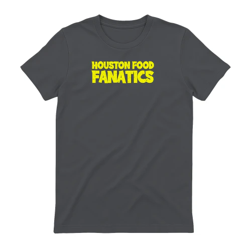 Houston Food Fanatics Classic Logo Yellow