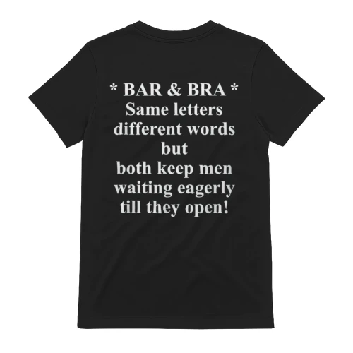 Bar & Bra Same Letters Different Words...