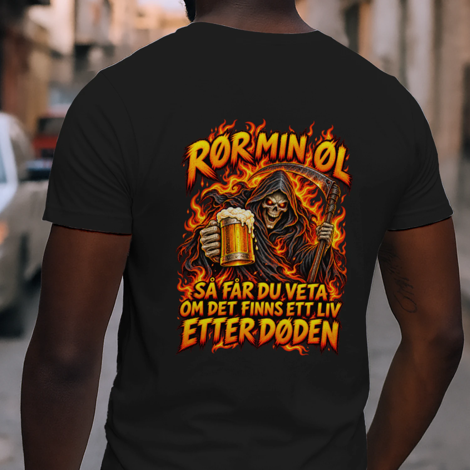 RØR MIN ØL SÅ FÅR DU VETA OM DET FINNS ETT LIV ETTER DØDEN