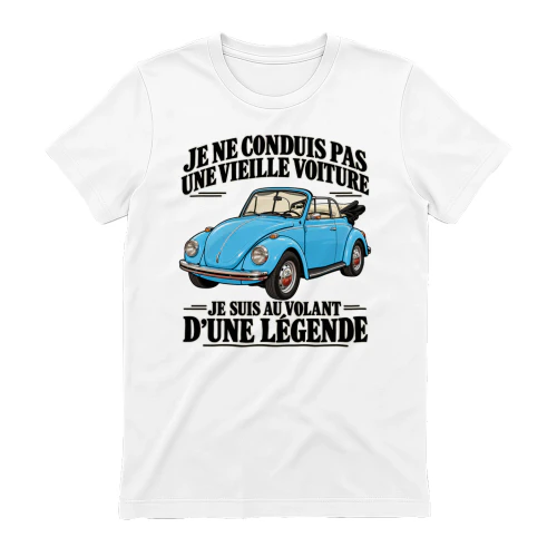 Je ne conduis pas une vieille voiture. Je suis au volant d’une légende