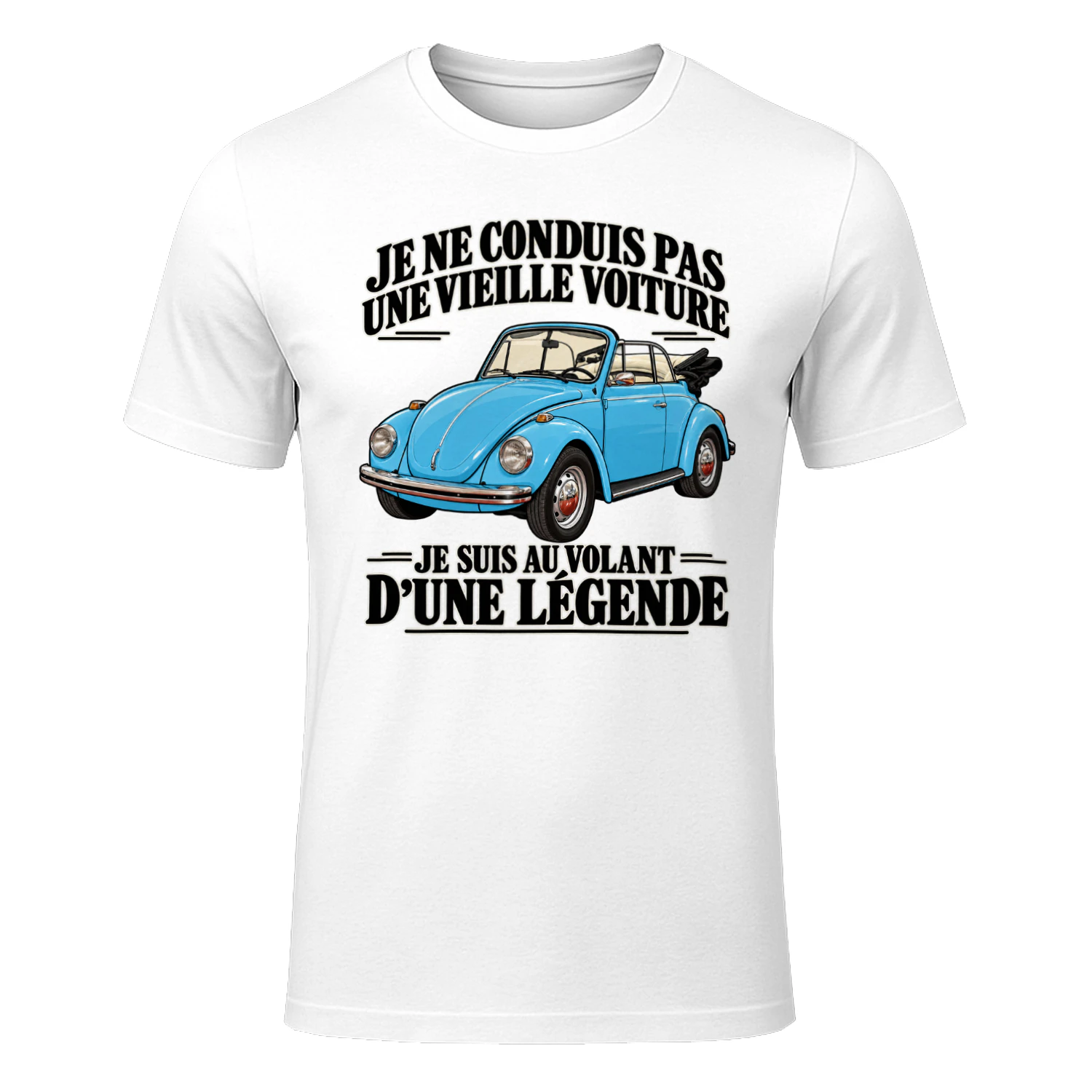 Je ne conduis pas une vieille voiture. Je suis au volant d’une légende