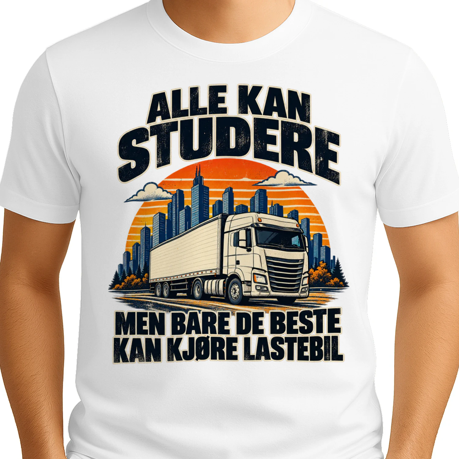 ALLE KAN STUDERE MEN BARE DE BESTE KAN KJØRE LASTEBIL
