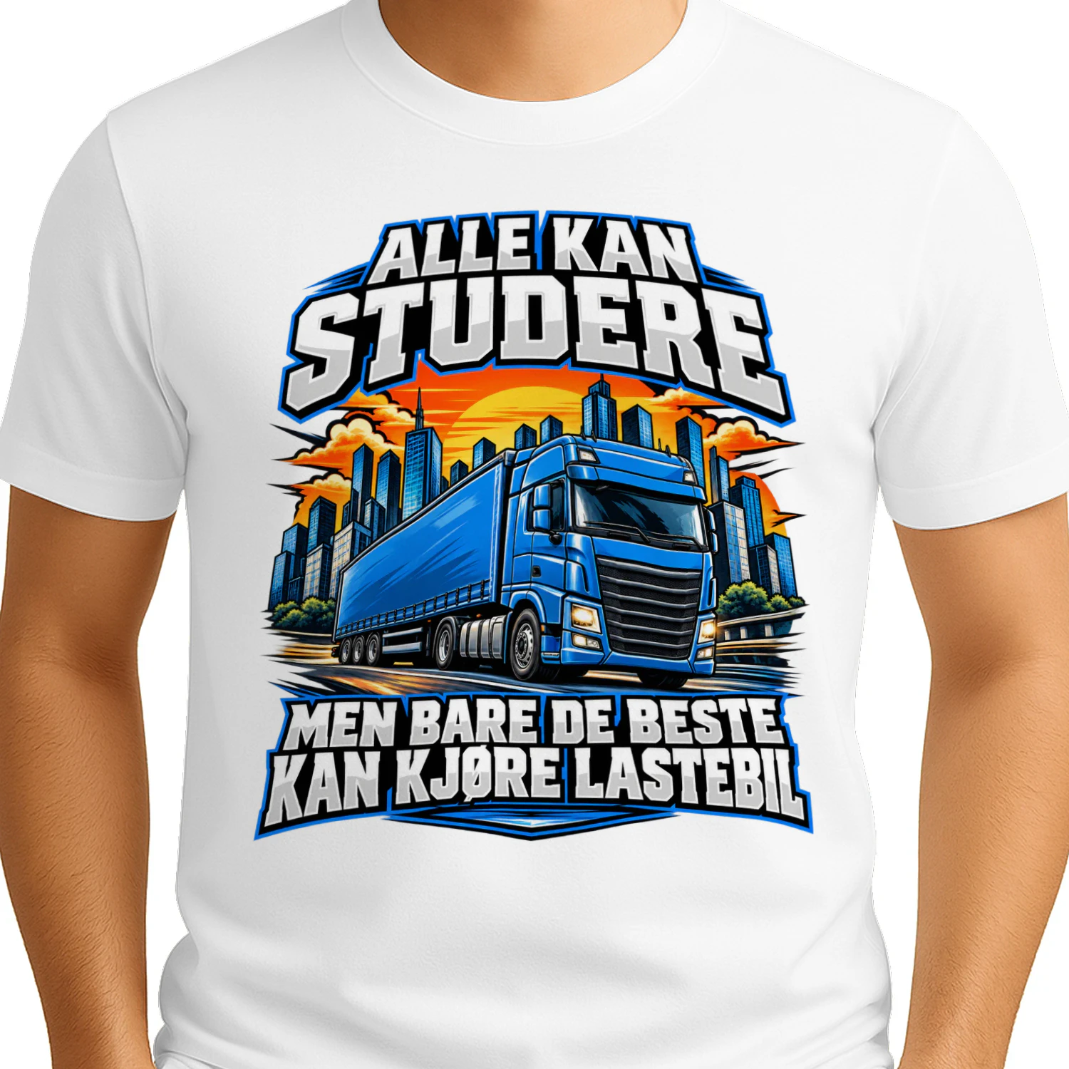 ALLE KAN STUDERE MEN BARE DE BESTE KAN KJØRE LASTEBIL