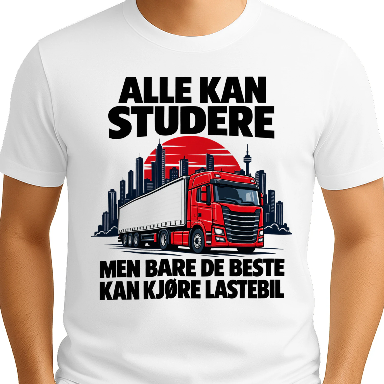 ALLE KAN STUDERE MEN BARE DE BESTE KAN KJØRE LASTEBIL
