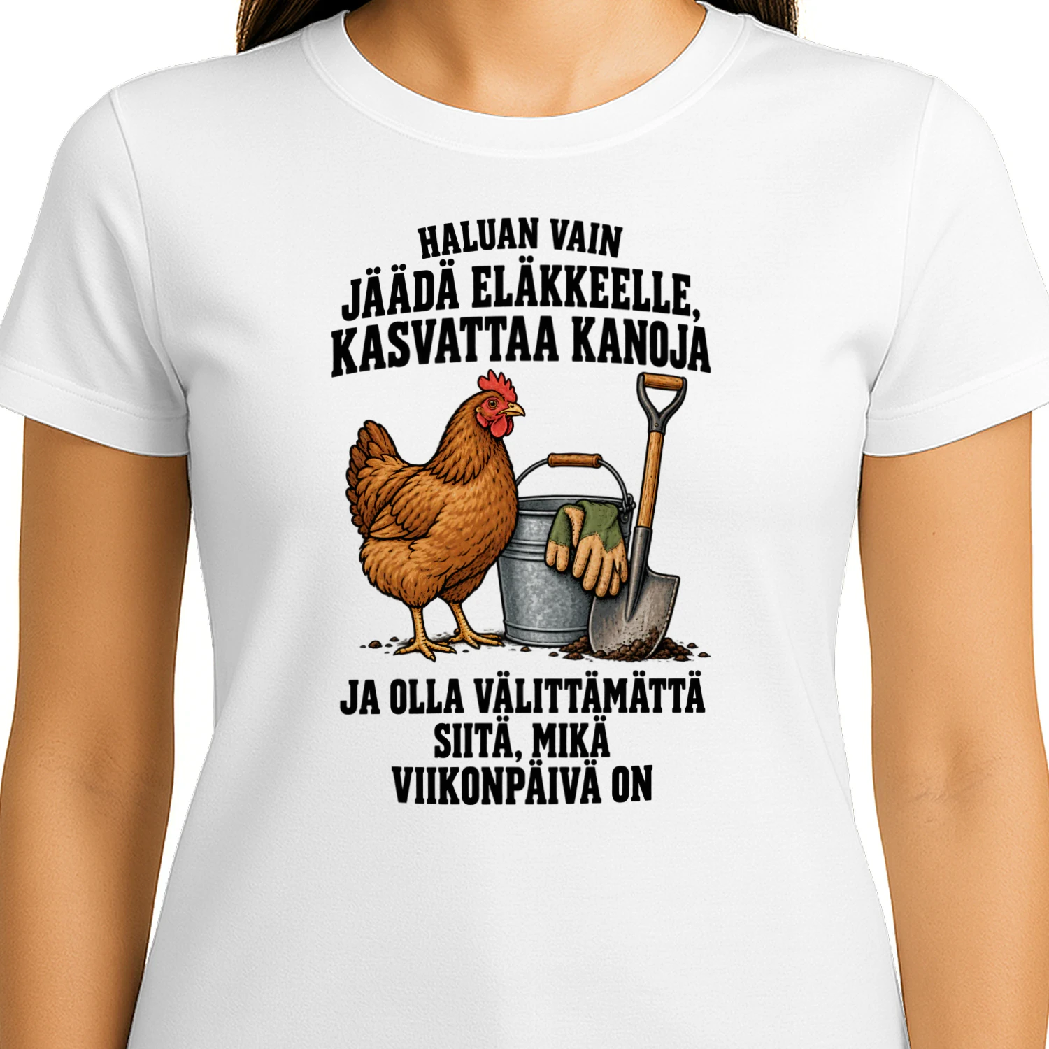 HALUAN VAIN JÄÄDÄ ELÄKKEELLE, KASVATTAA KANOJA JA OLLA VÄLITTÄMÄTTÄ SIITÄ, MIKÄ VIIKONPÄIVÄ ON