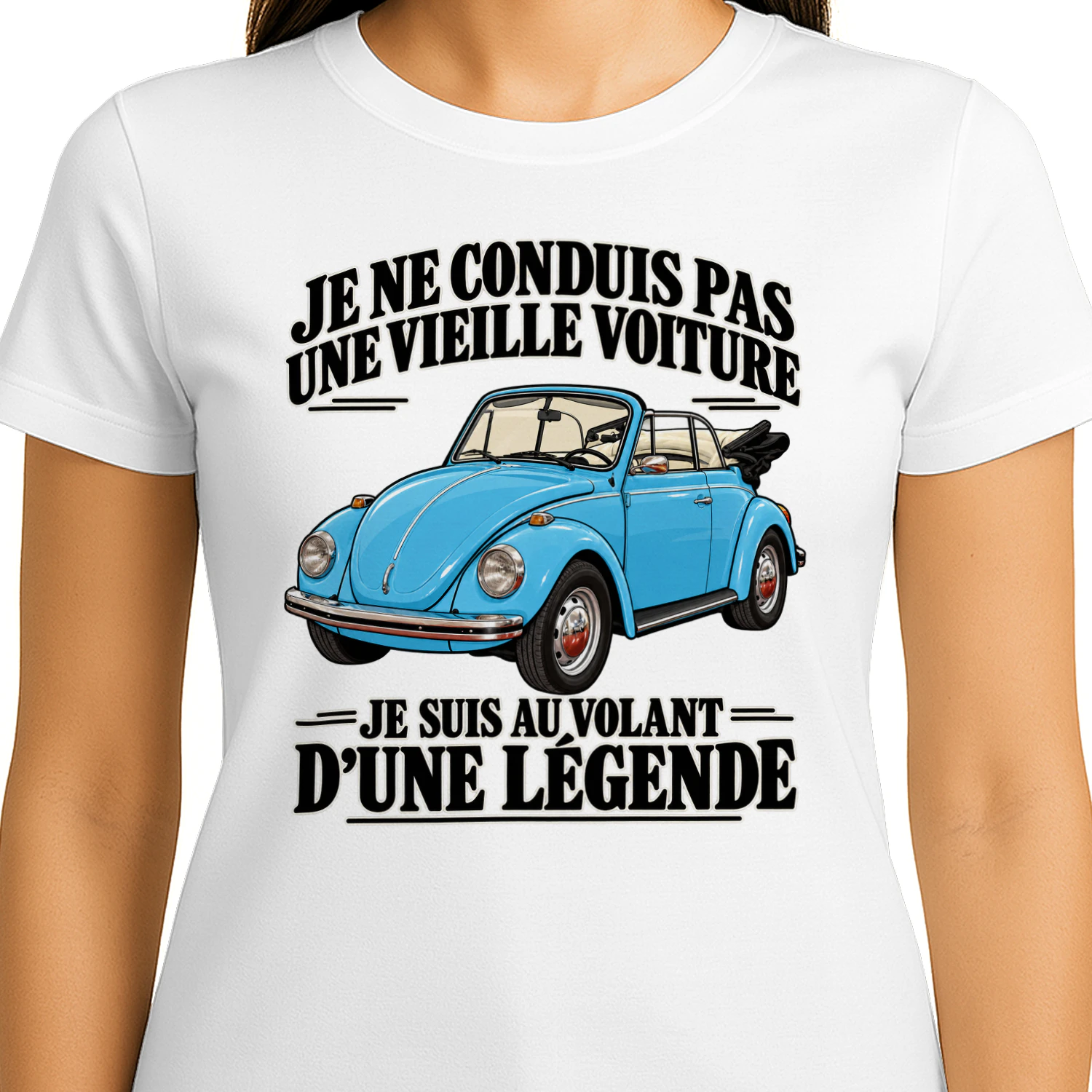 Je ne conduis pas une vieille voiture. Je suis au volant d’une légende