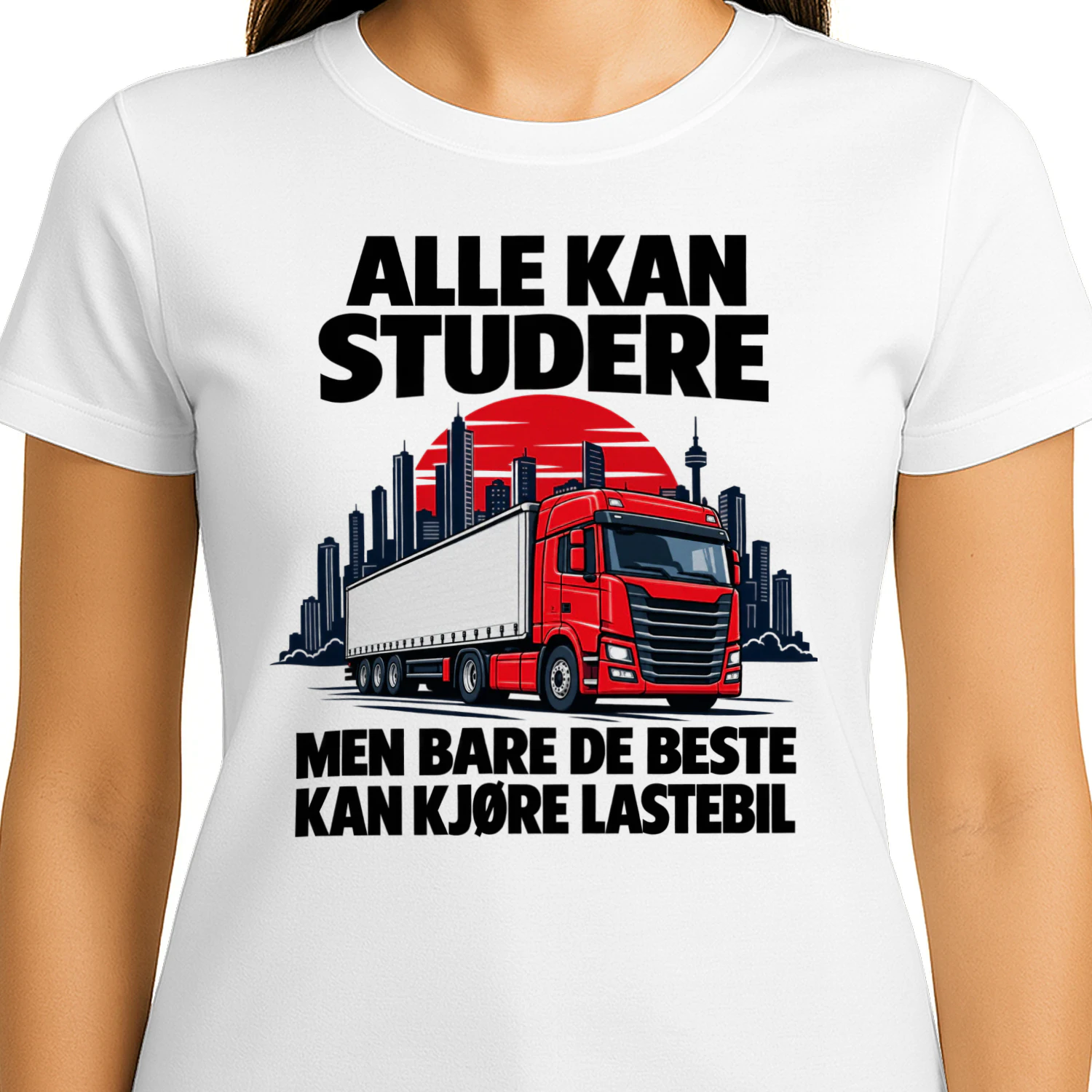 ALLE KAN STUDERE MEN BARE DE BESTE KAN KJØRE LASTEBIL
