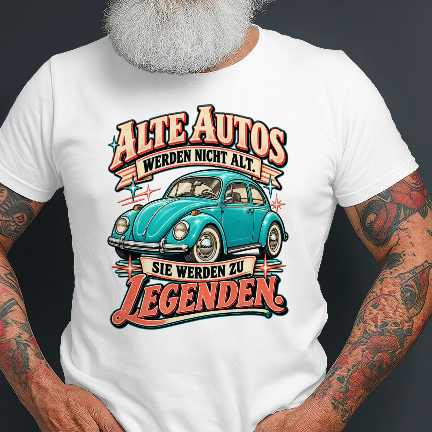 ALTE AUTOS WERDEN NICHT ALT. SIE WERDEN ZU LEGENDEN