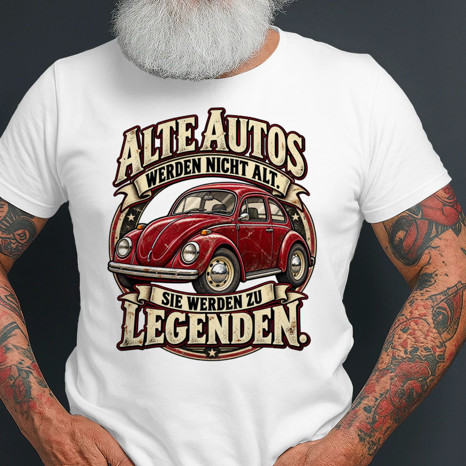 ALTE AUTOS WERDEN NICHT ALT. SIE WERDEN ZU LEGENDEN.