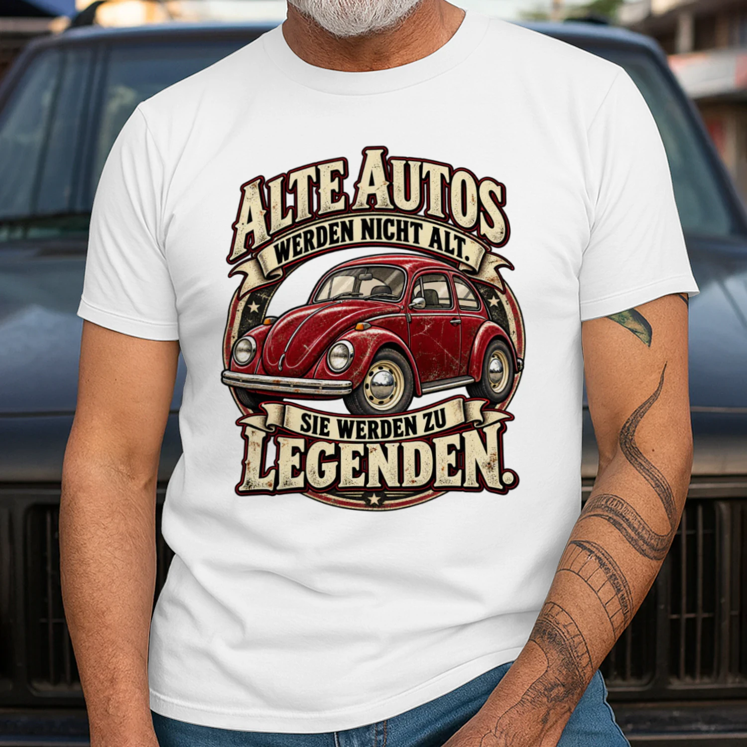 ALTE AUTOS WERDEN NICHT ALT. SIE WERDEN ZU LEGENDEN.