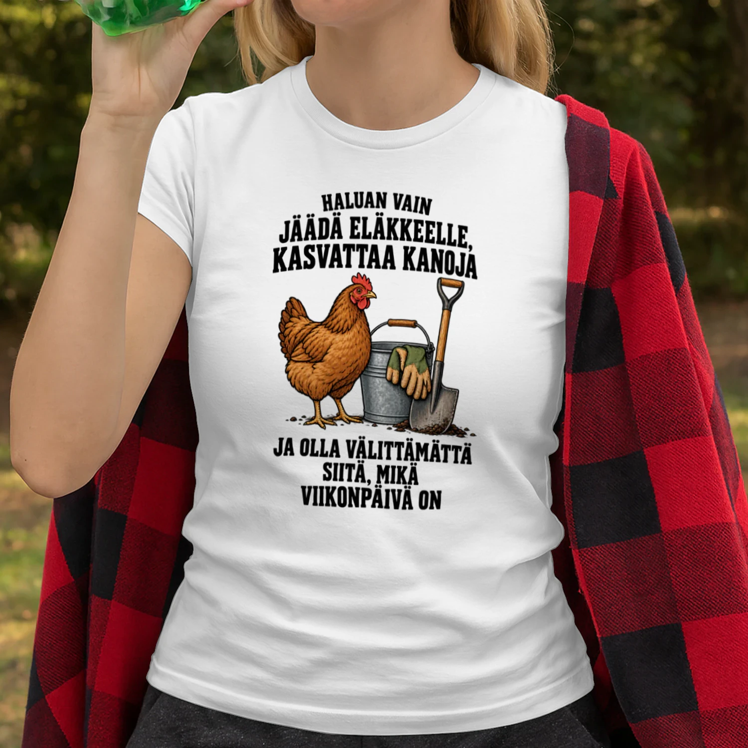 HALUAN VAIN JÄÄDÄ ELÄKKEELLE, KASVATTAA KANOJA JA OLLA VÄLITTÄMÄTTÄ SIITÄ, MIKÄ VIIKONPÄIVÄ ON