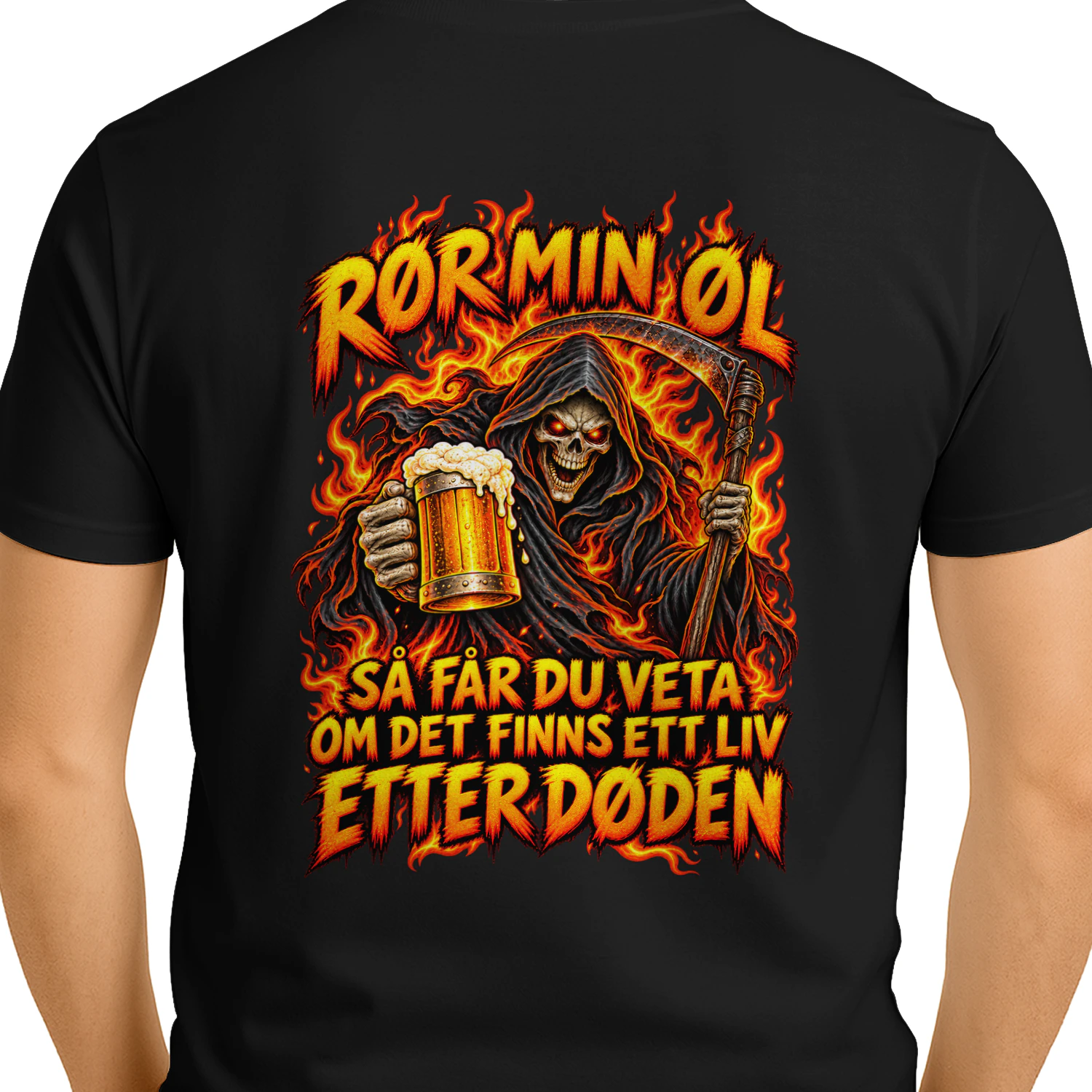 RØR MIN ØL SÅ FÅR DU VETA OM DET FINNS ETT LIV ETTER DØDEN