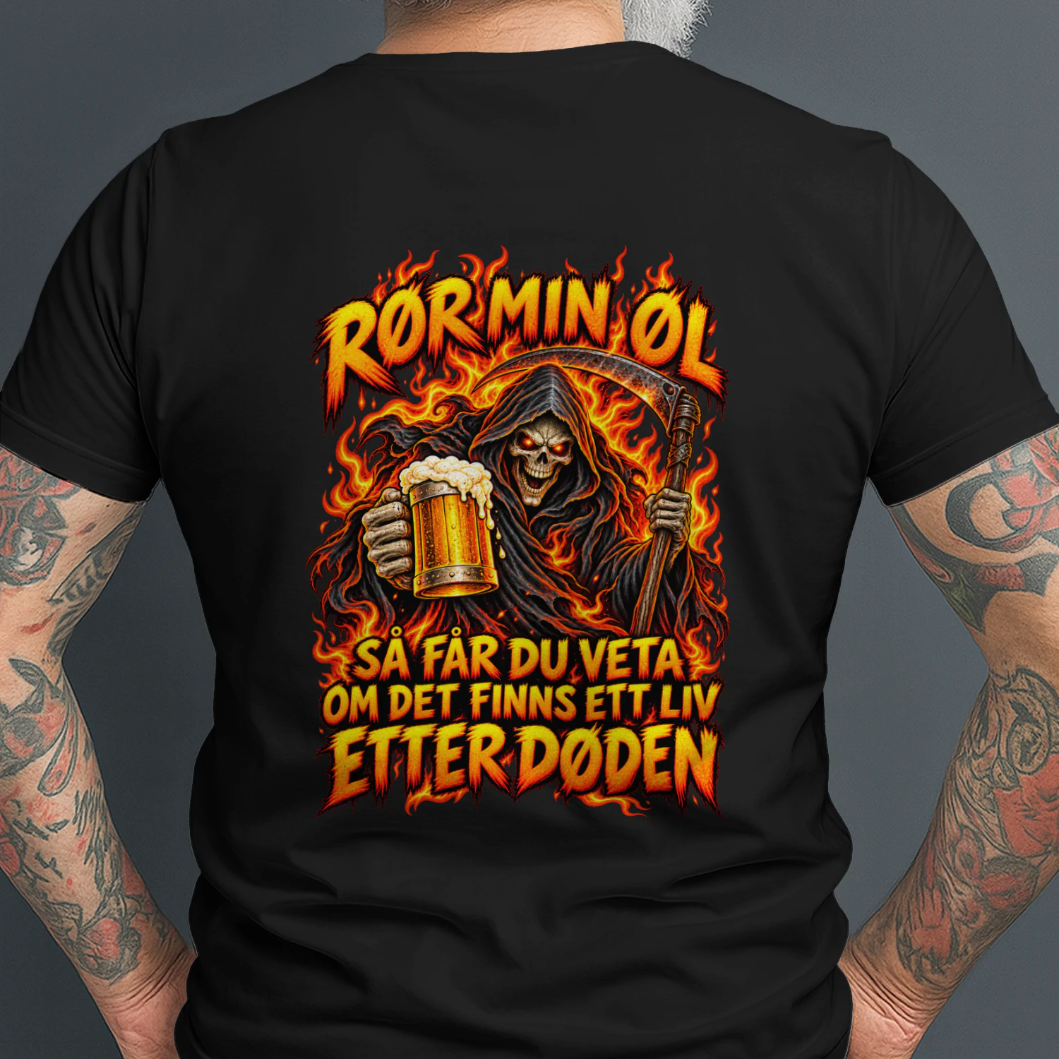 RØR MIN ØL SÅ FÅR DU VETA OM DET FINNS ETT LIV ETTER DØDEN