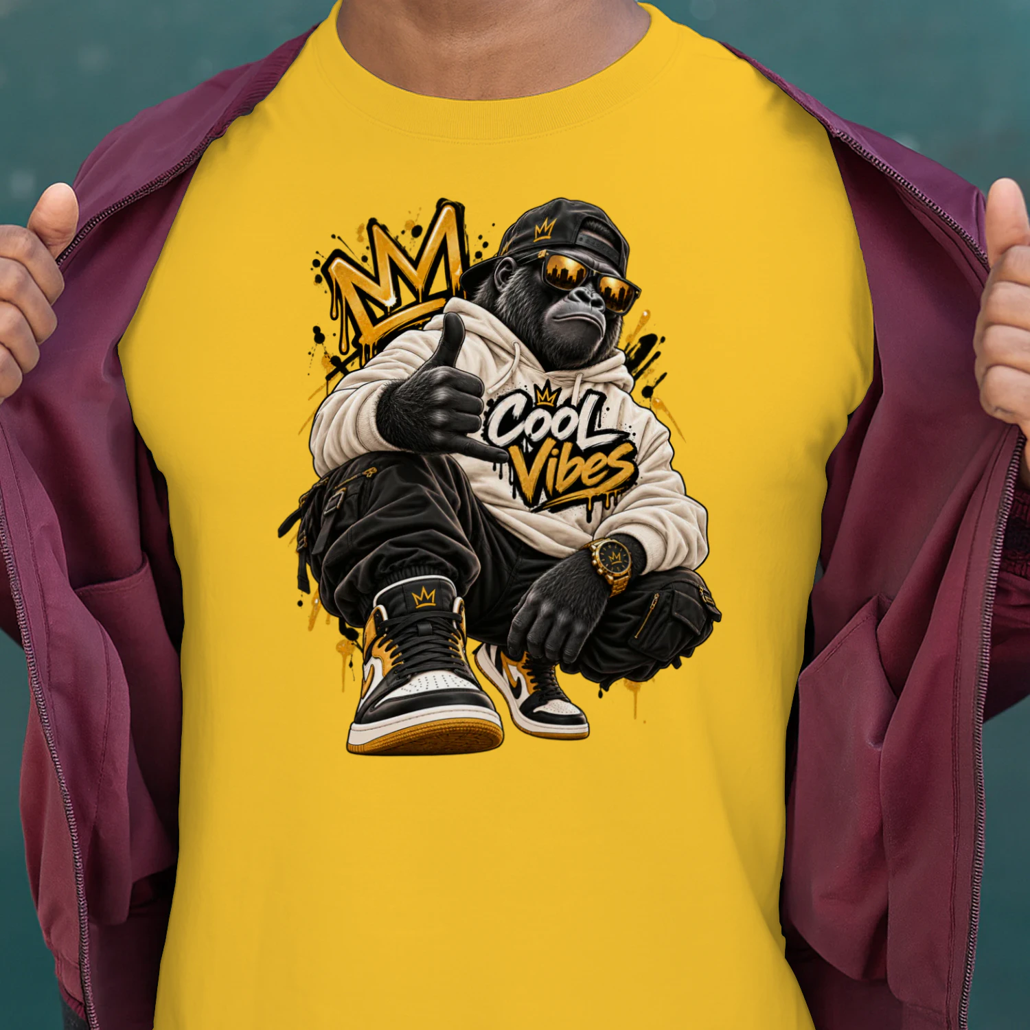 COOL_VIBES_GORILLA_4200x4800_300DPI_TRANSPARENT