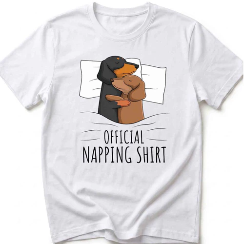 Official Dog Napping Shirt