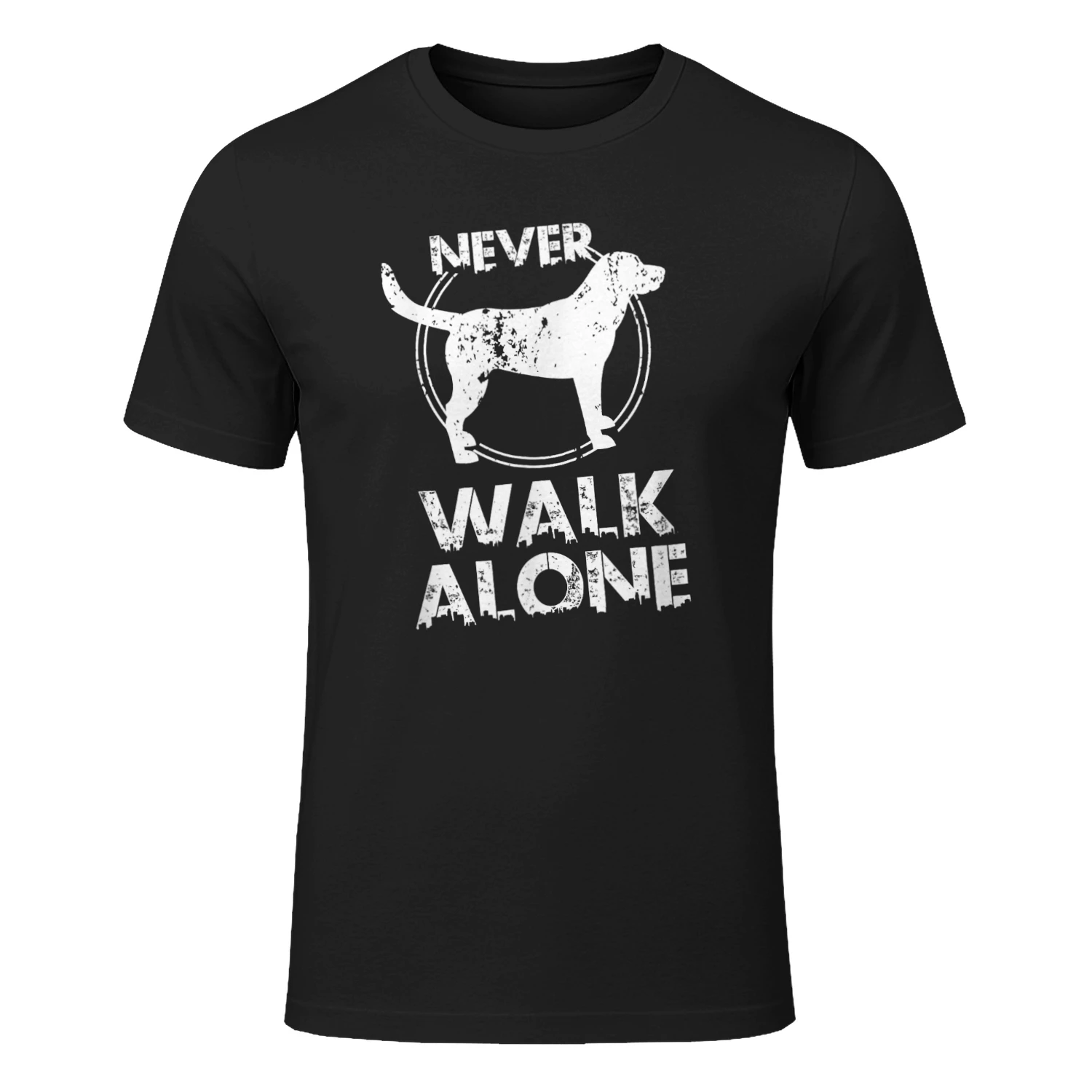 Never Walk Alone Dog Lover T-Shirt