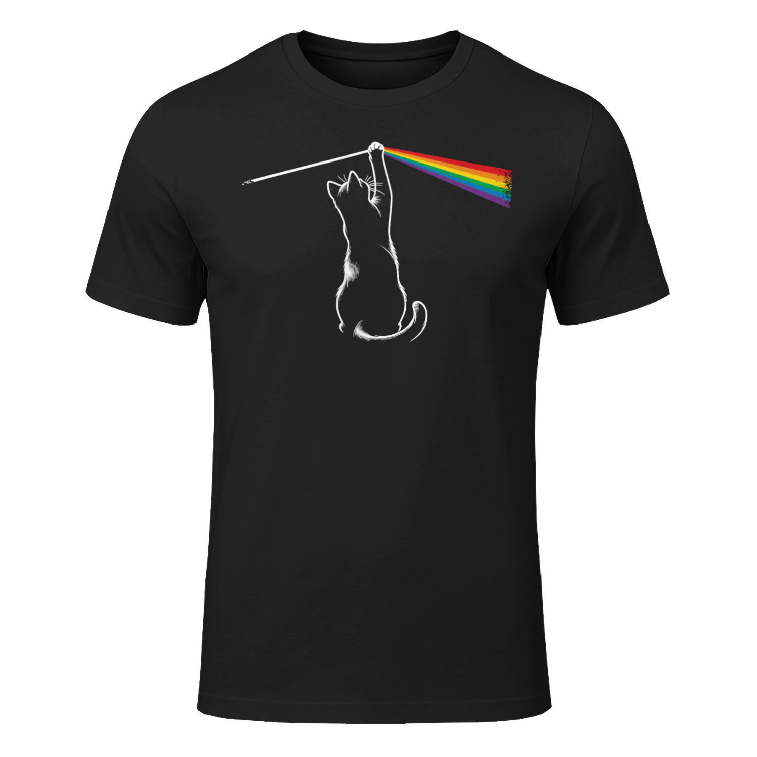 Cat Rainbow Prism Cat Lover