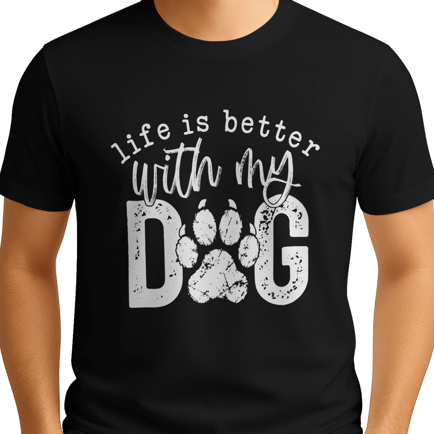 Life Is Better With My Dog T-Shirt