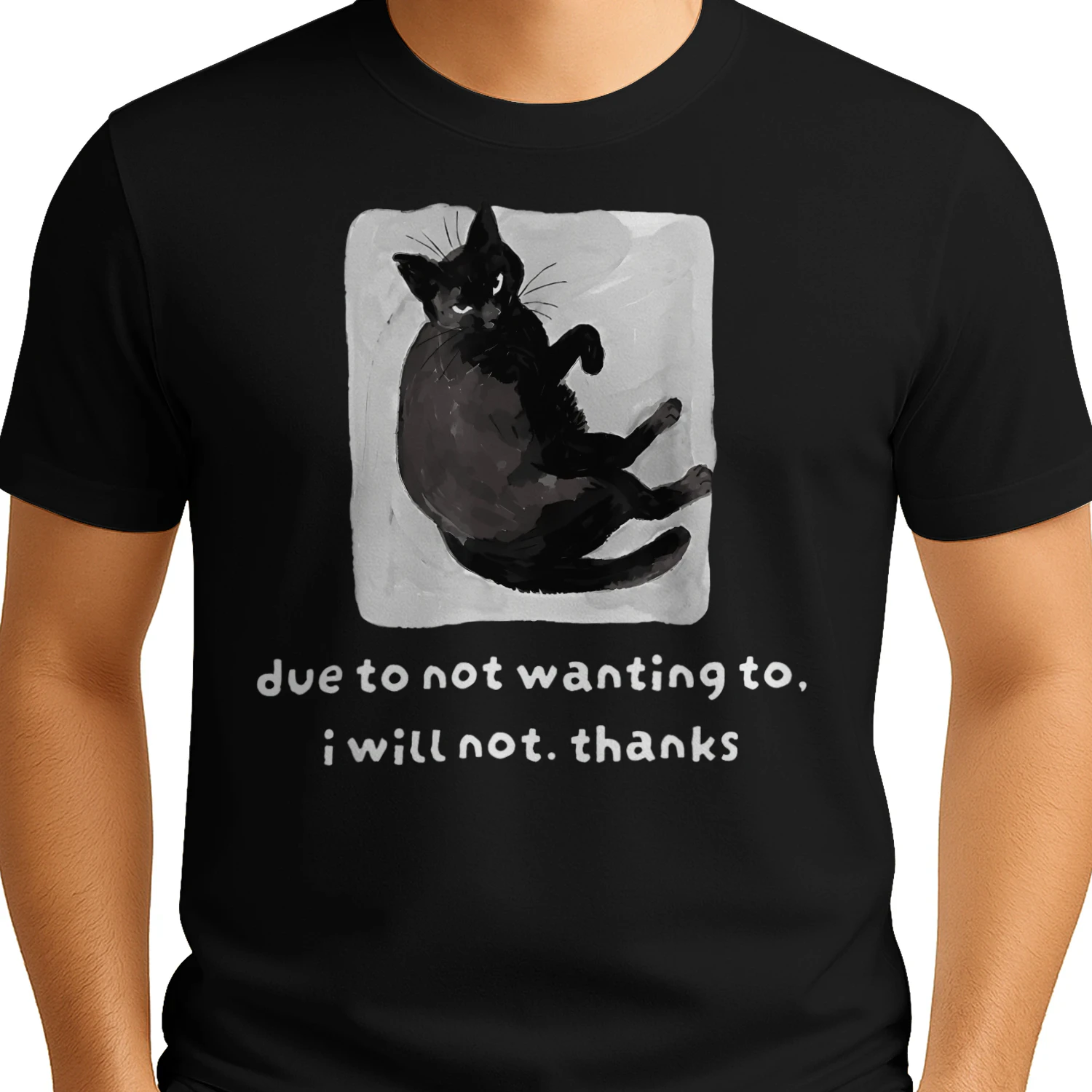 black cat lying down cat lover funny